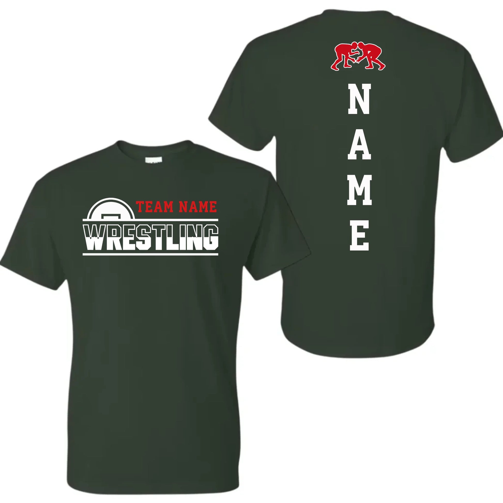forest green t-shirt mk
