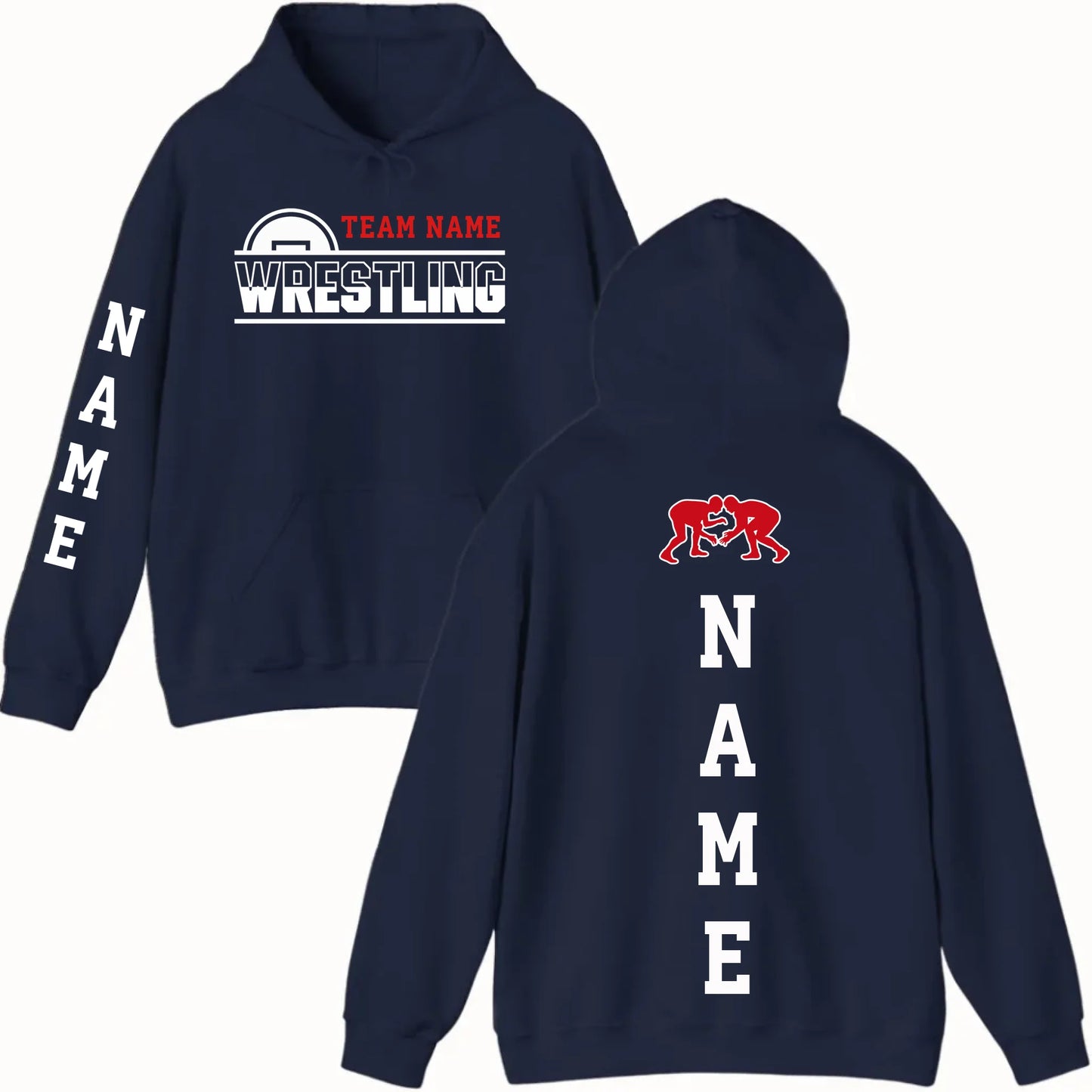 New Hoodie-navy