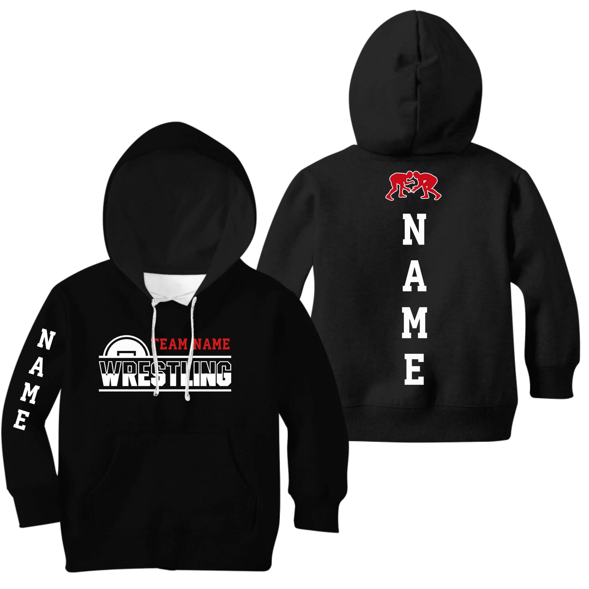 Kids Black Hoodie