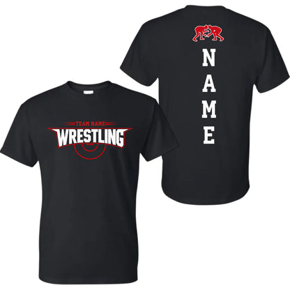 black t-shirt mk