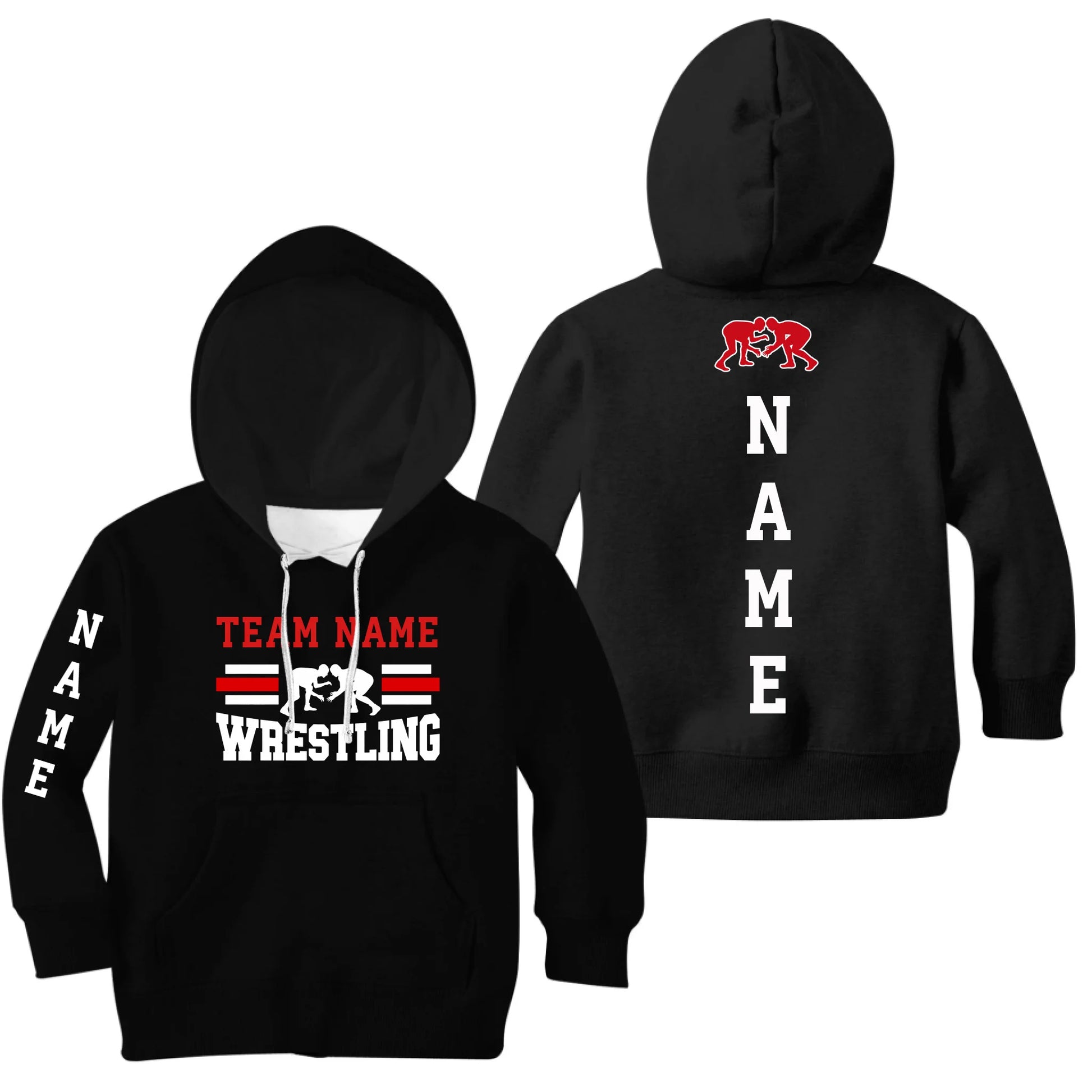 Kids Black Hoodie