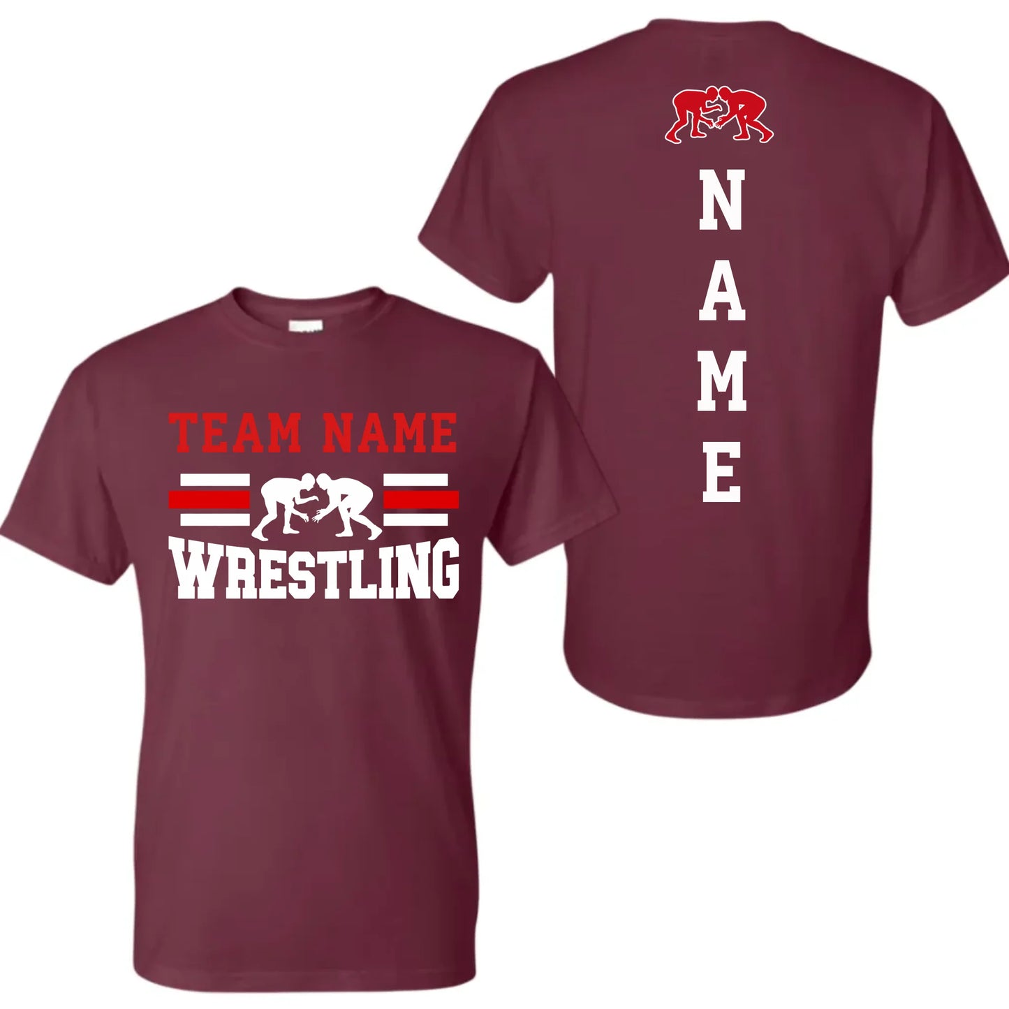 Maroon-mk-t-shirt