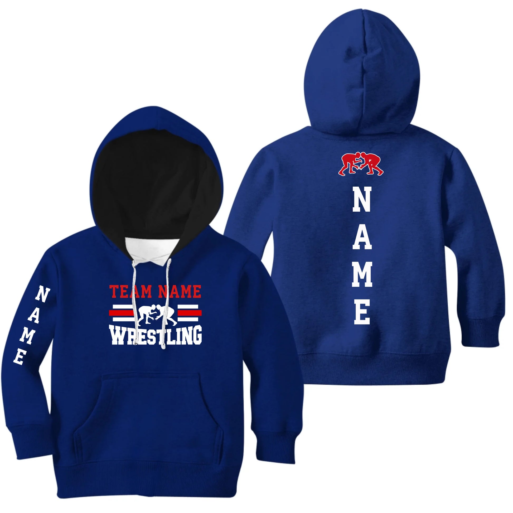 Kids Hoodie-Navy