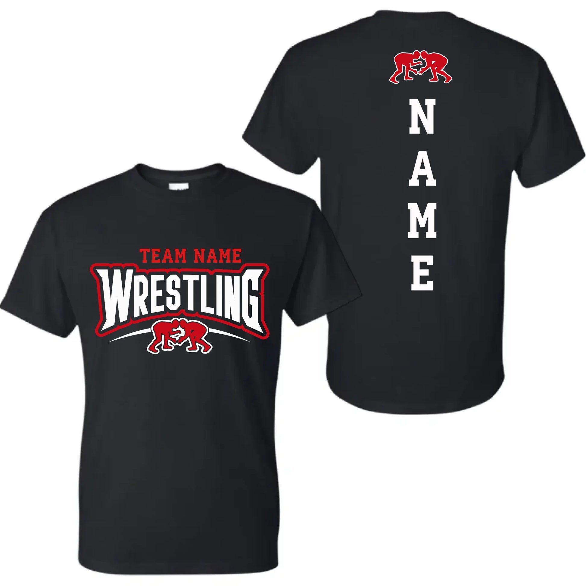 black t-shirt mk