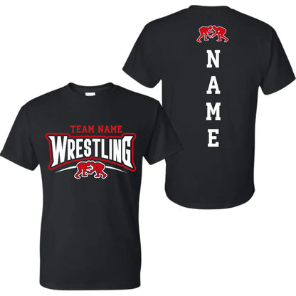 black t-shirt mk