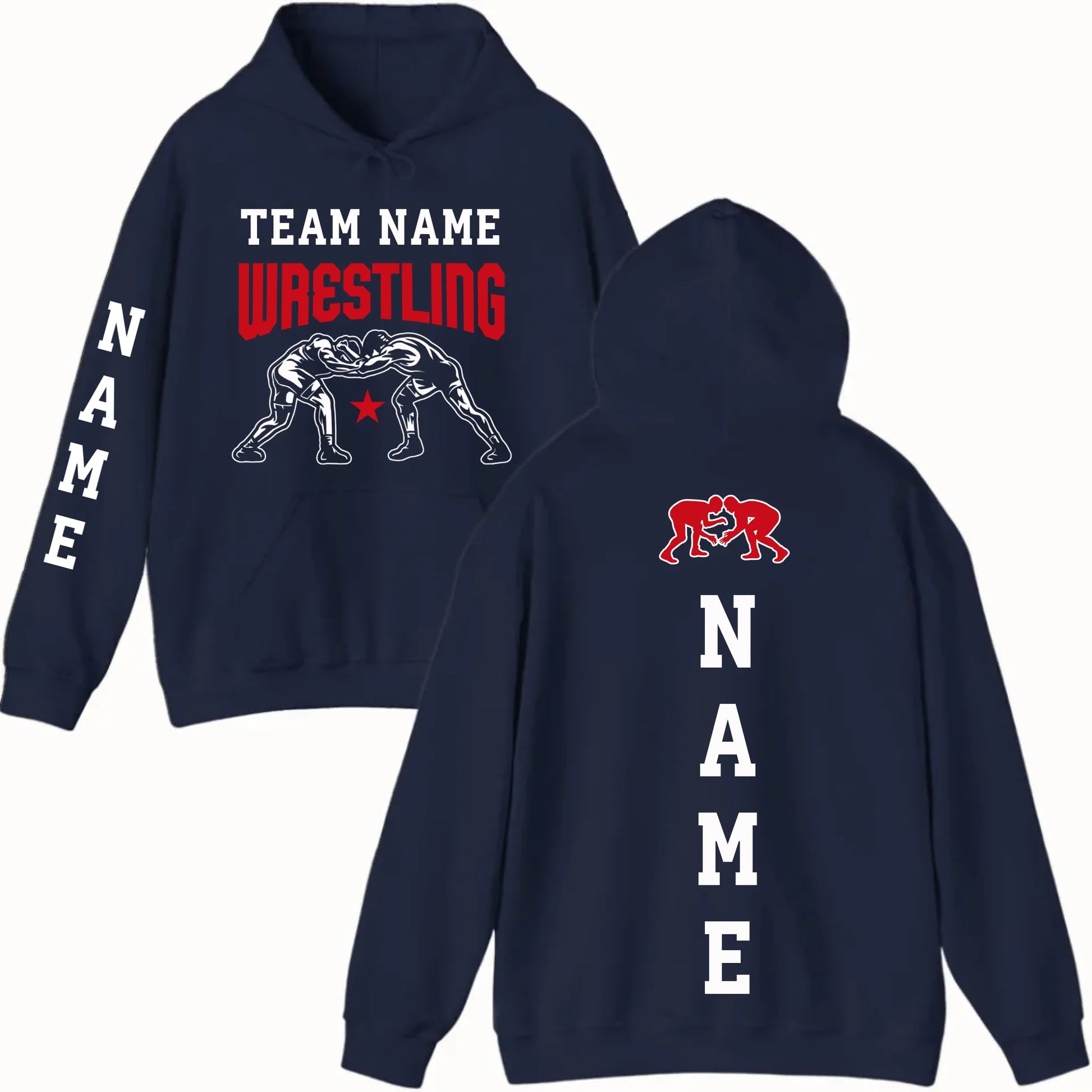 New Hoodie-navy