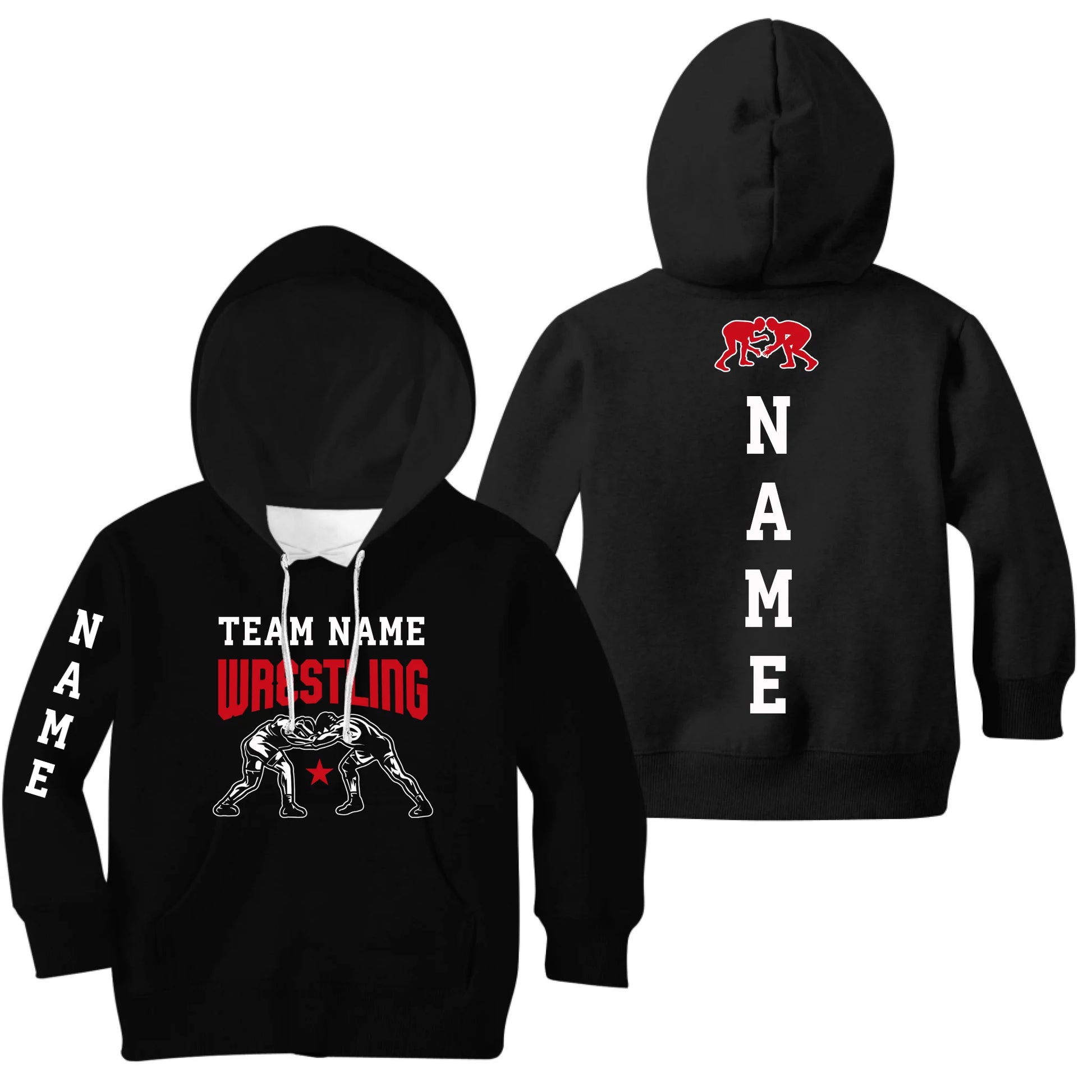 Kids Black Hoodie