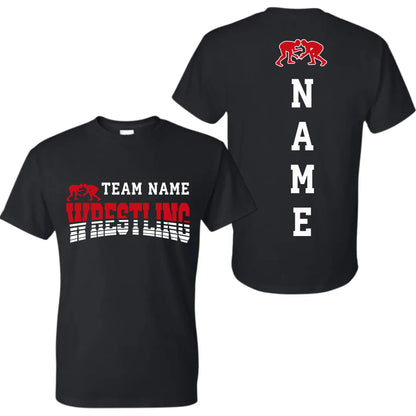 black t-shirt mk