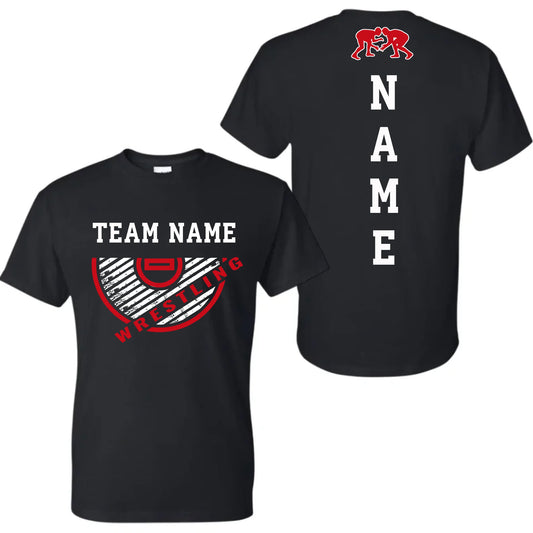 black t-shirt mk