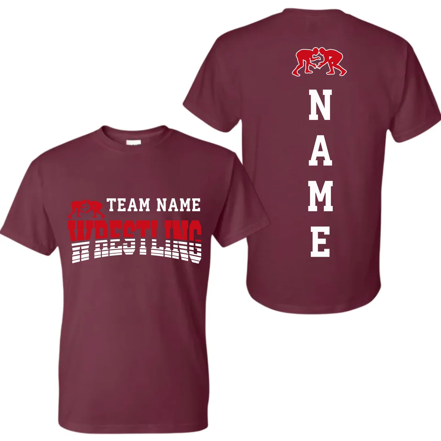 Maroon-mk-t-shirt