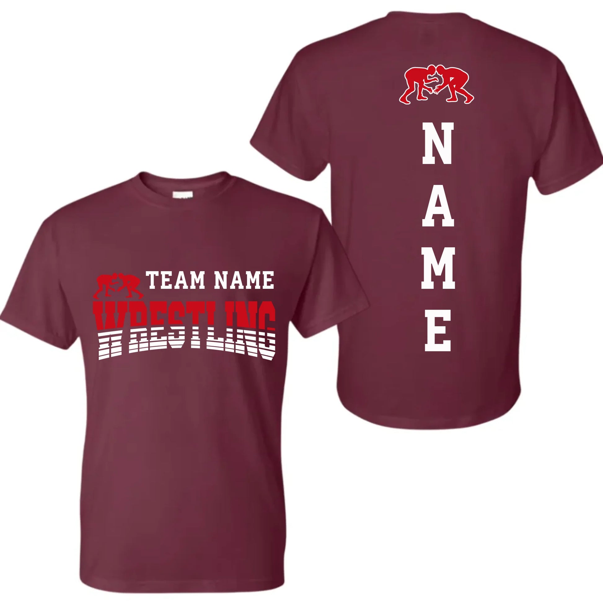 Maroon-mk-t-shirt
