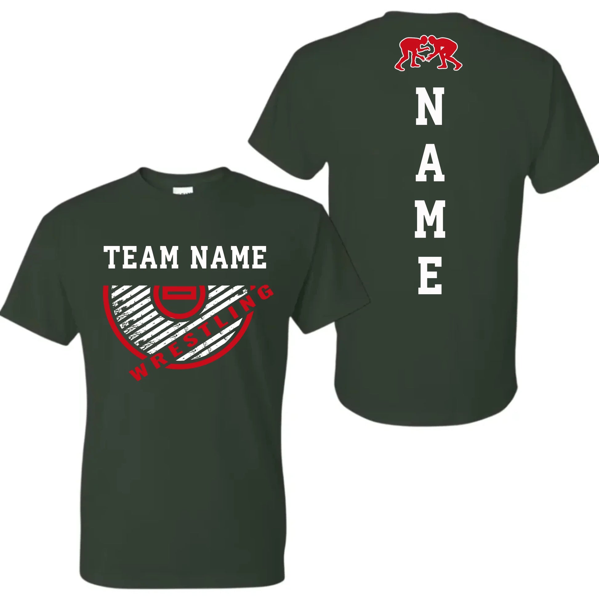 forest green t-shirt mk