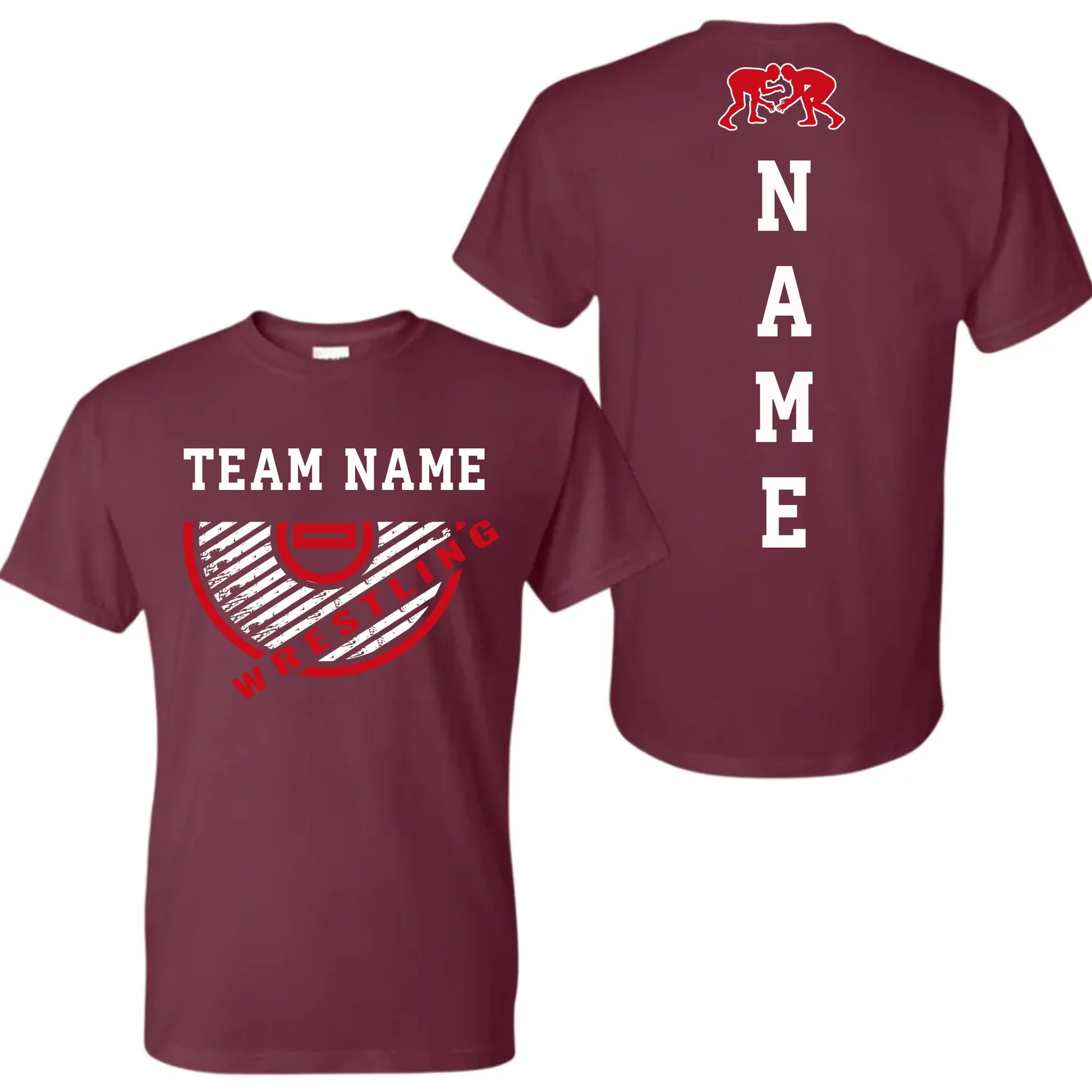 Maroon-mk-t-shirt