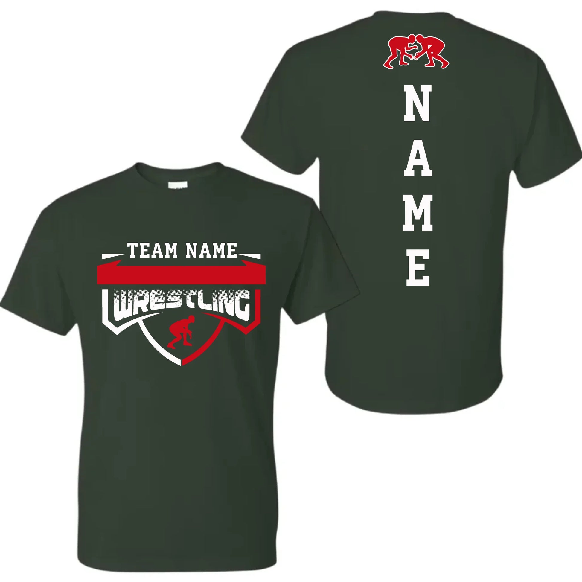 forest green t-shirt mk