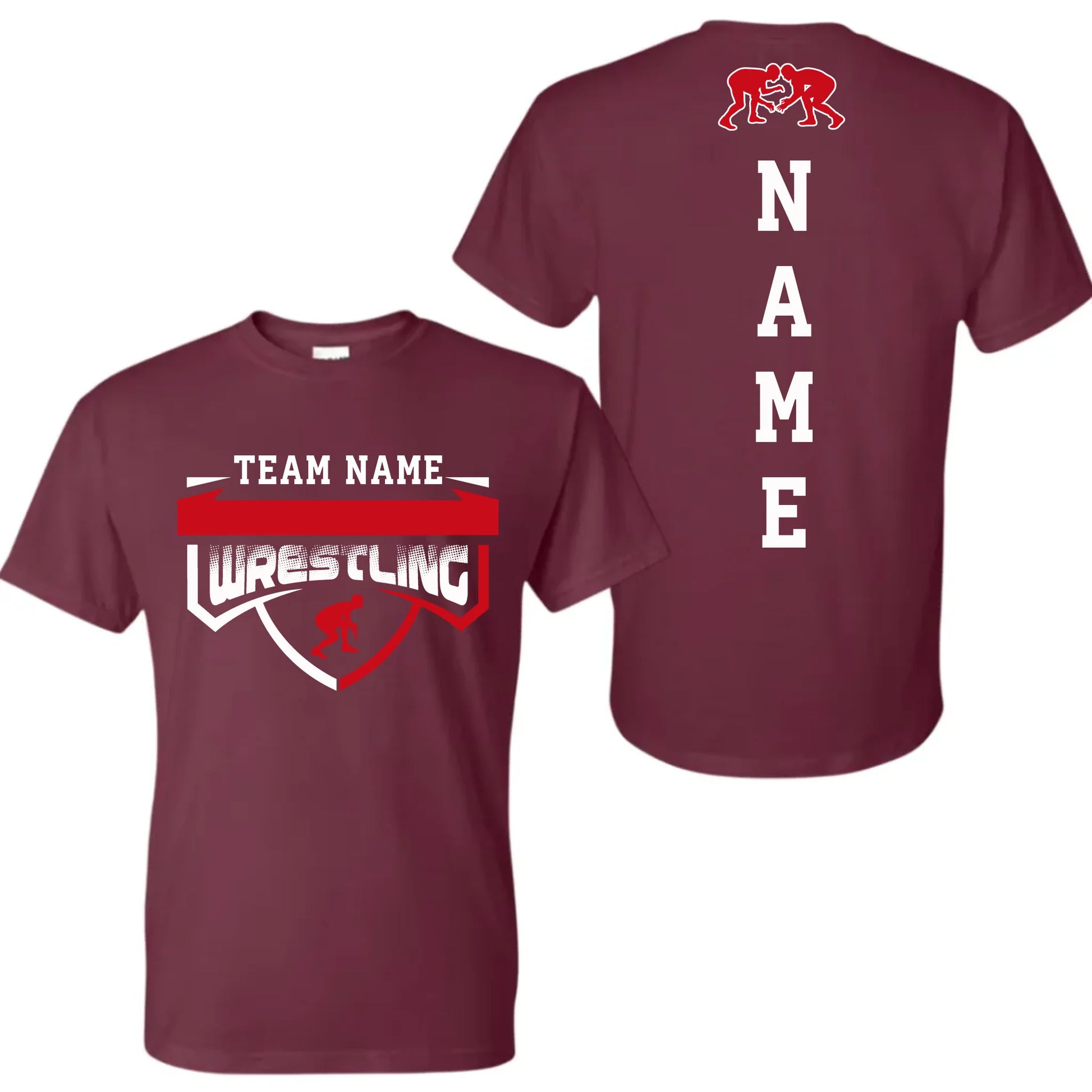 Maroon-mk-t-shirt