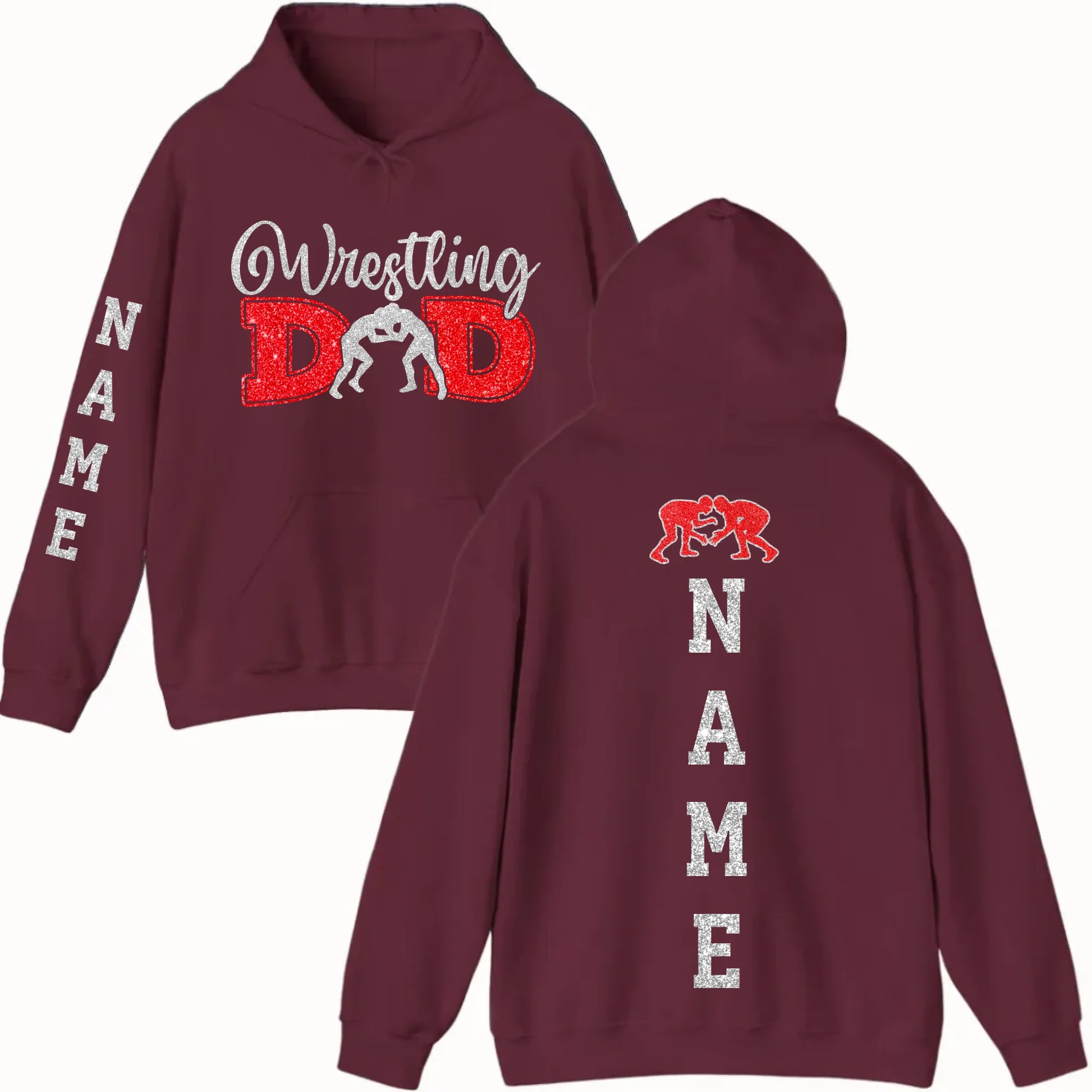 New Hoodie-Maroon