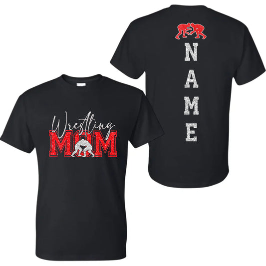 black t-shirt mk
