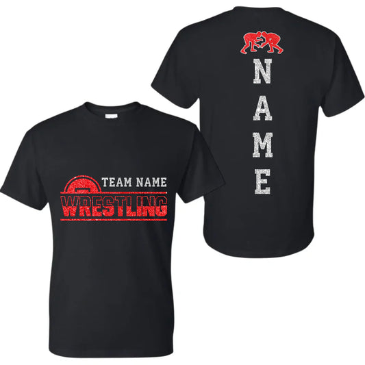black t-shirt mk