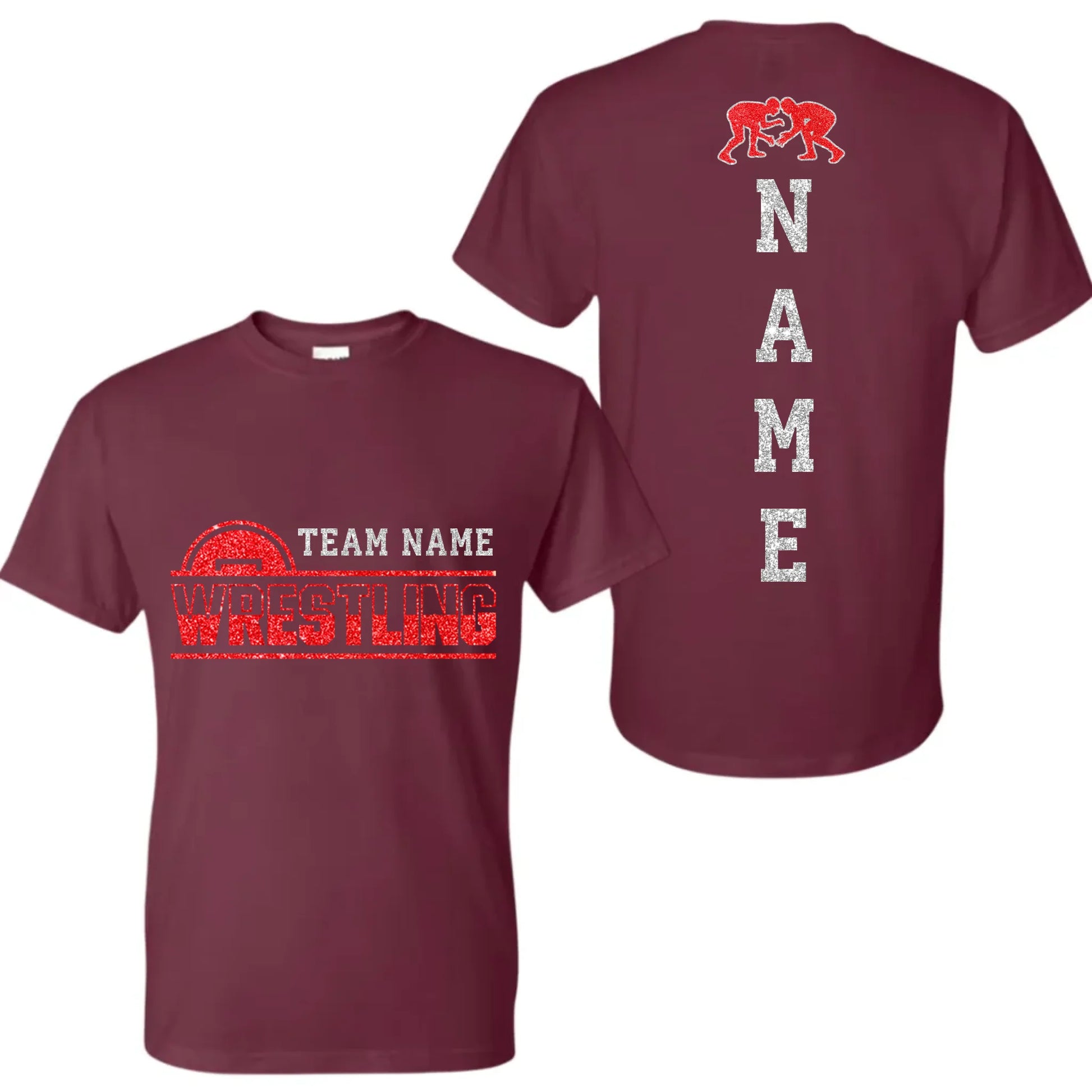 Maroon-mk-t-shirt