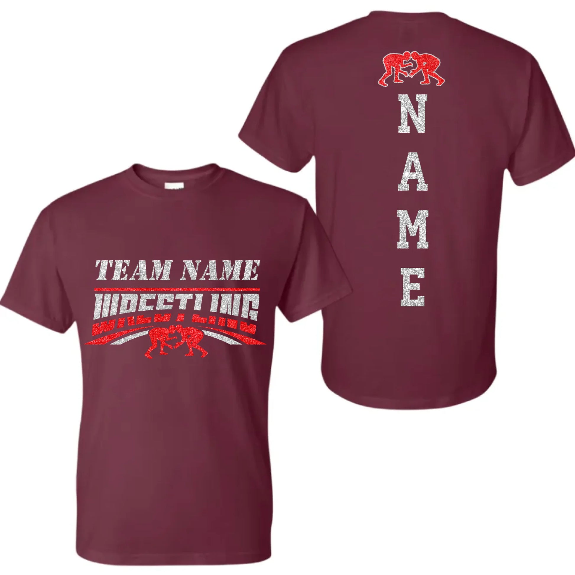 Maroon-mk-t-shirt