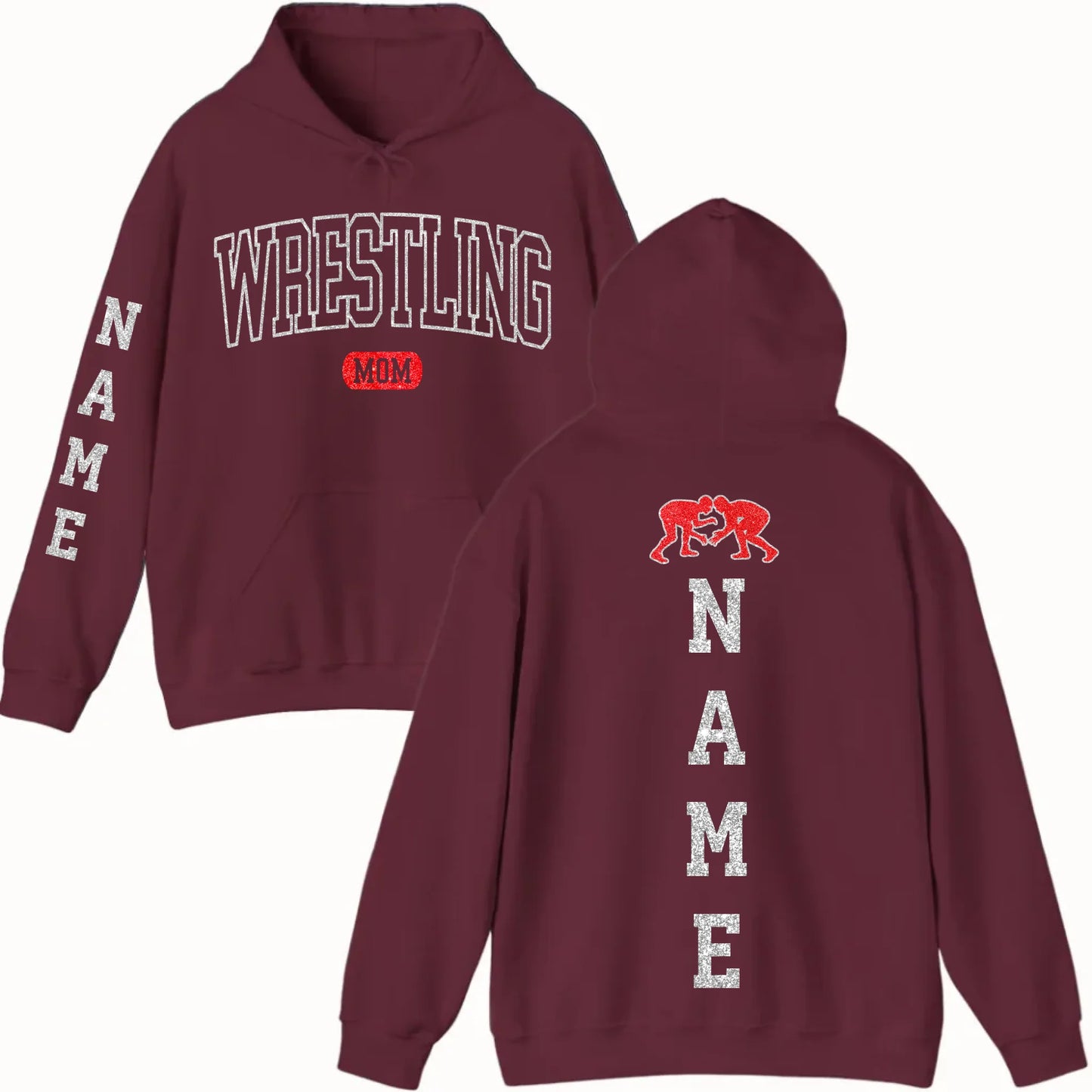 New Hoodie-Maroon