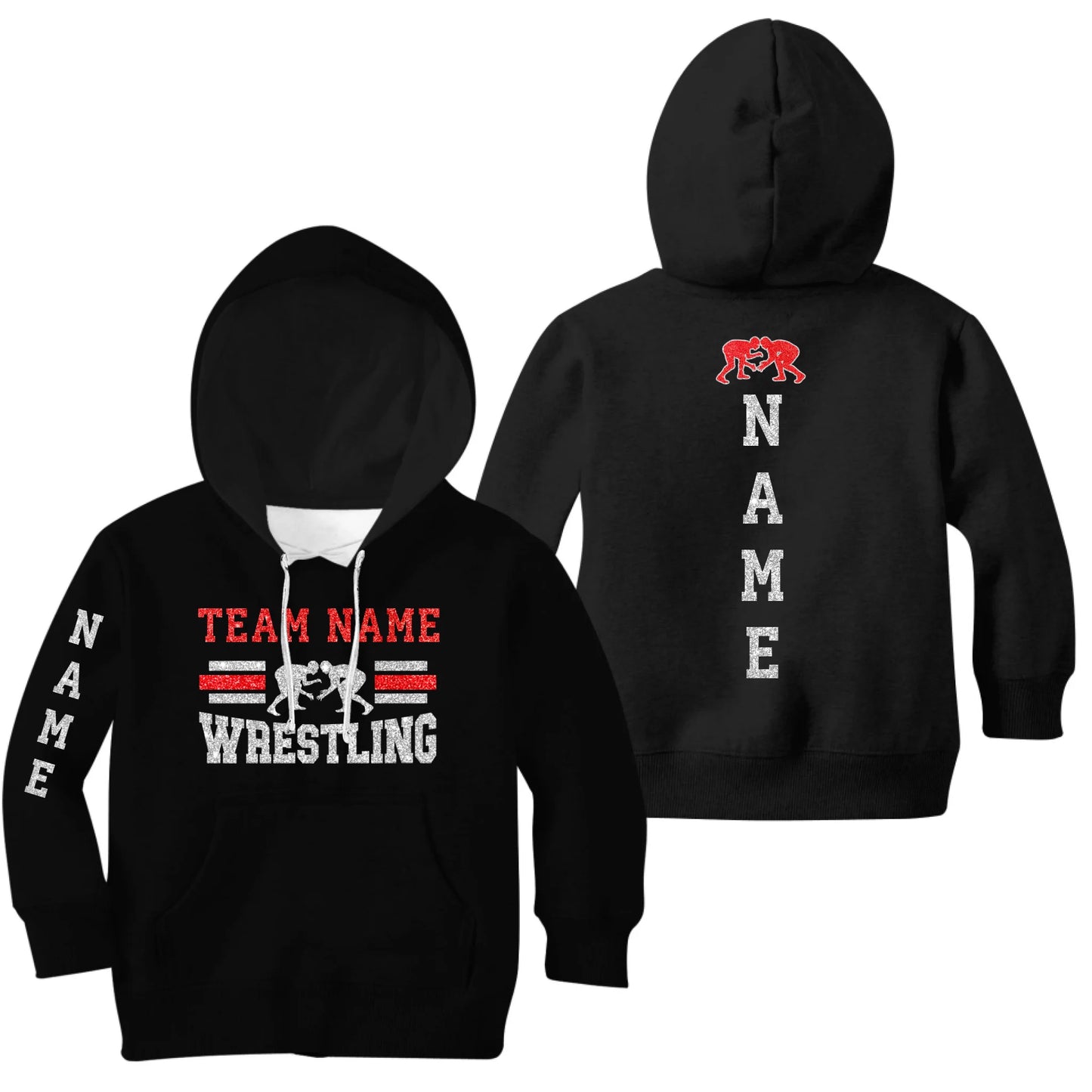 Kids Black Hoodie