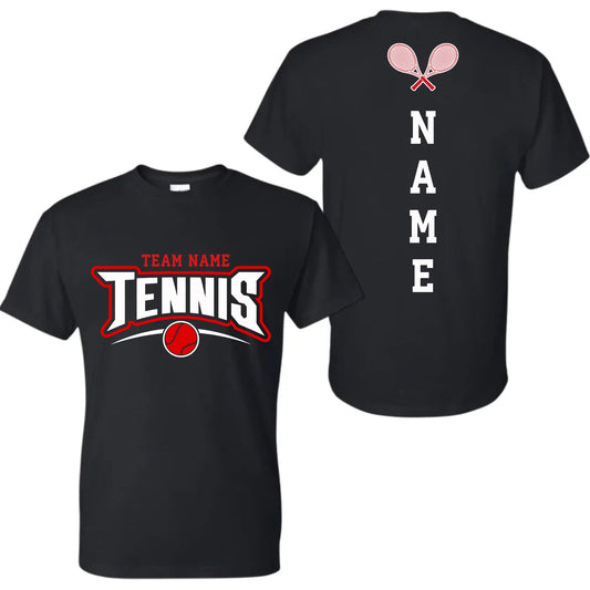 black t-shirt mk