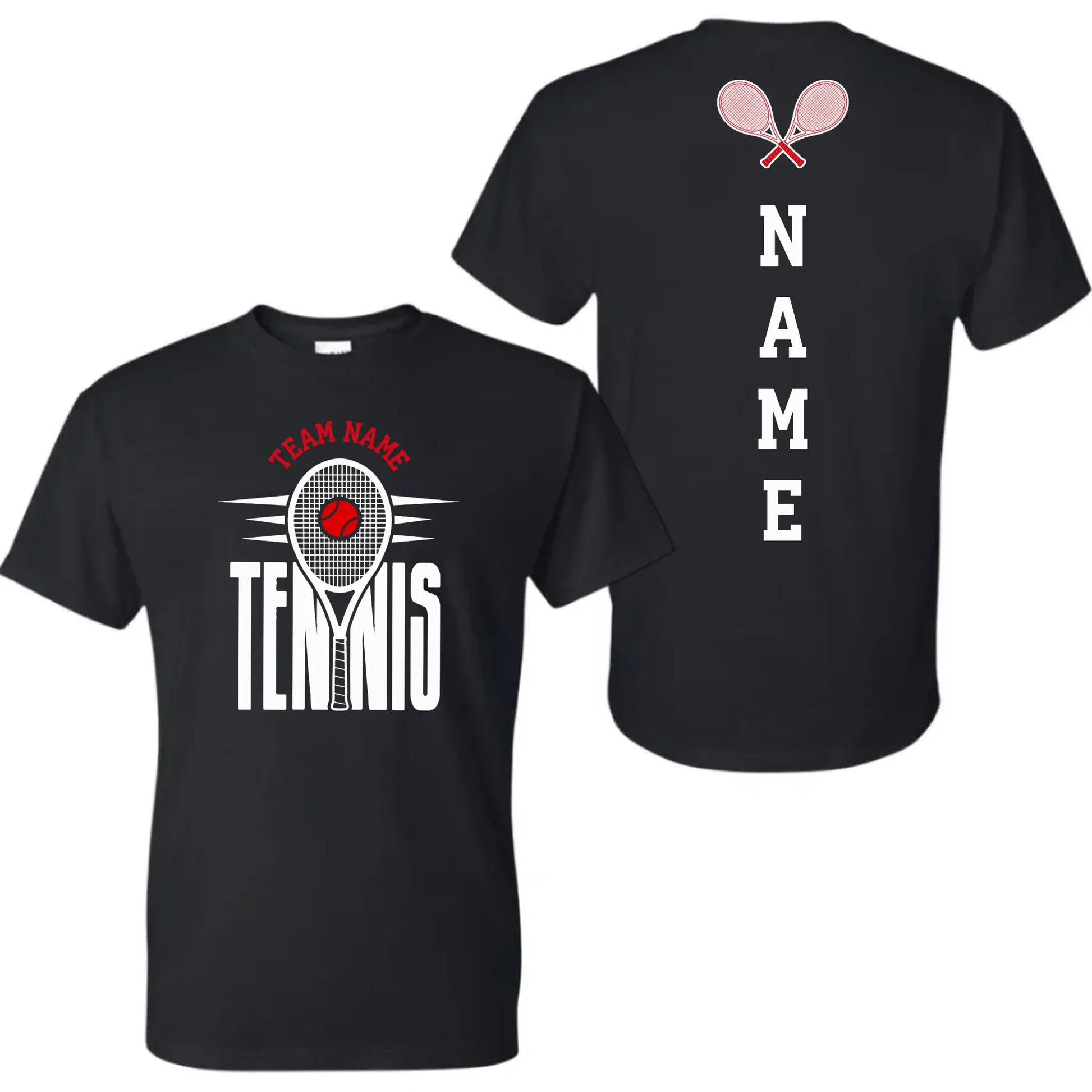 black t-shirt mk
