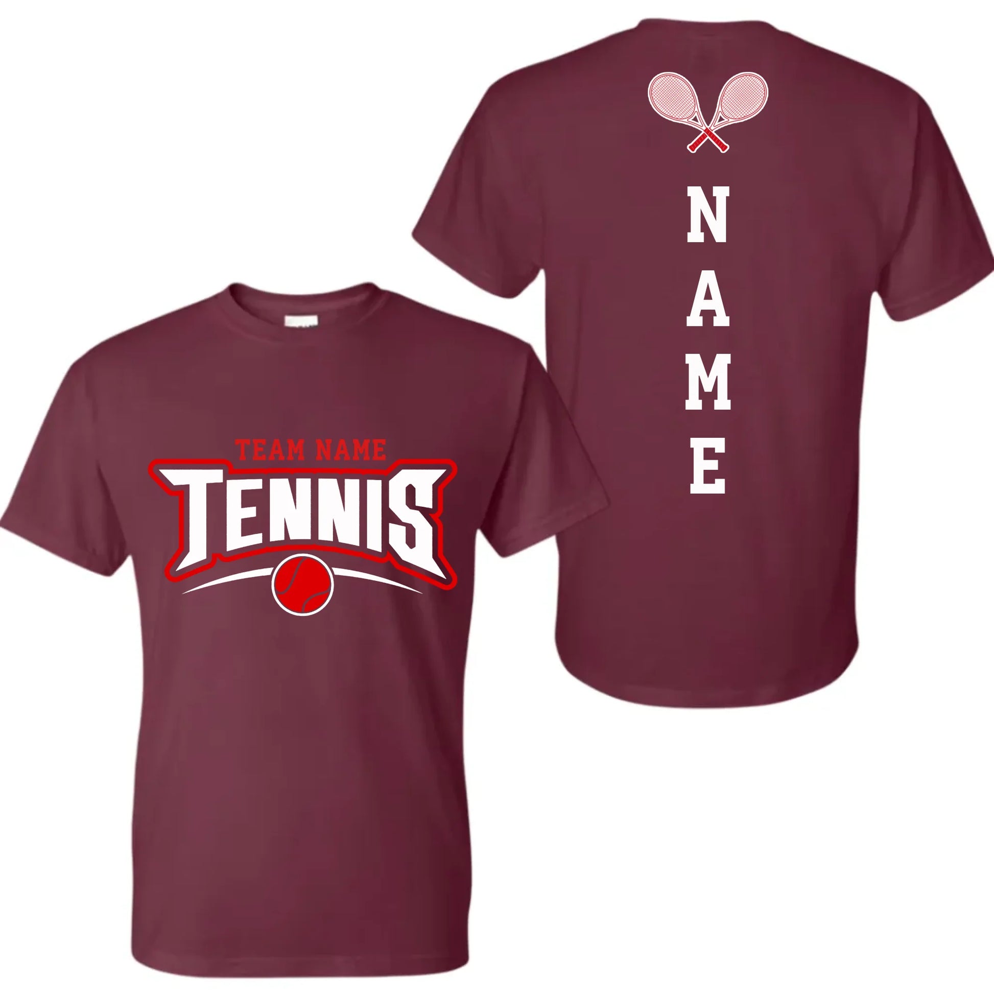 Maroon-mk-t-shirt