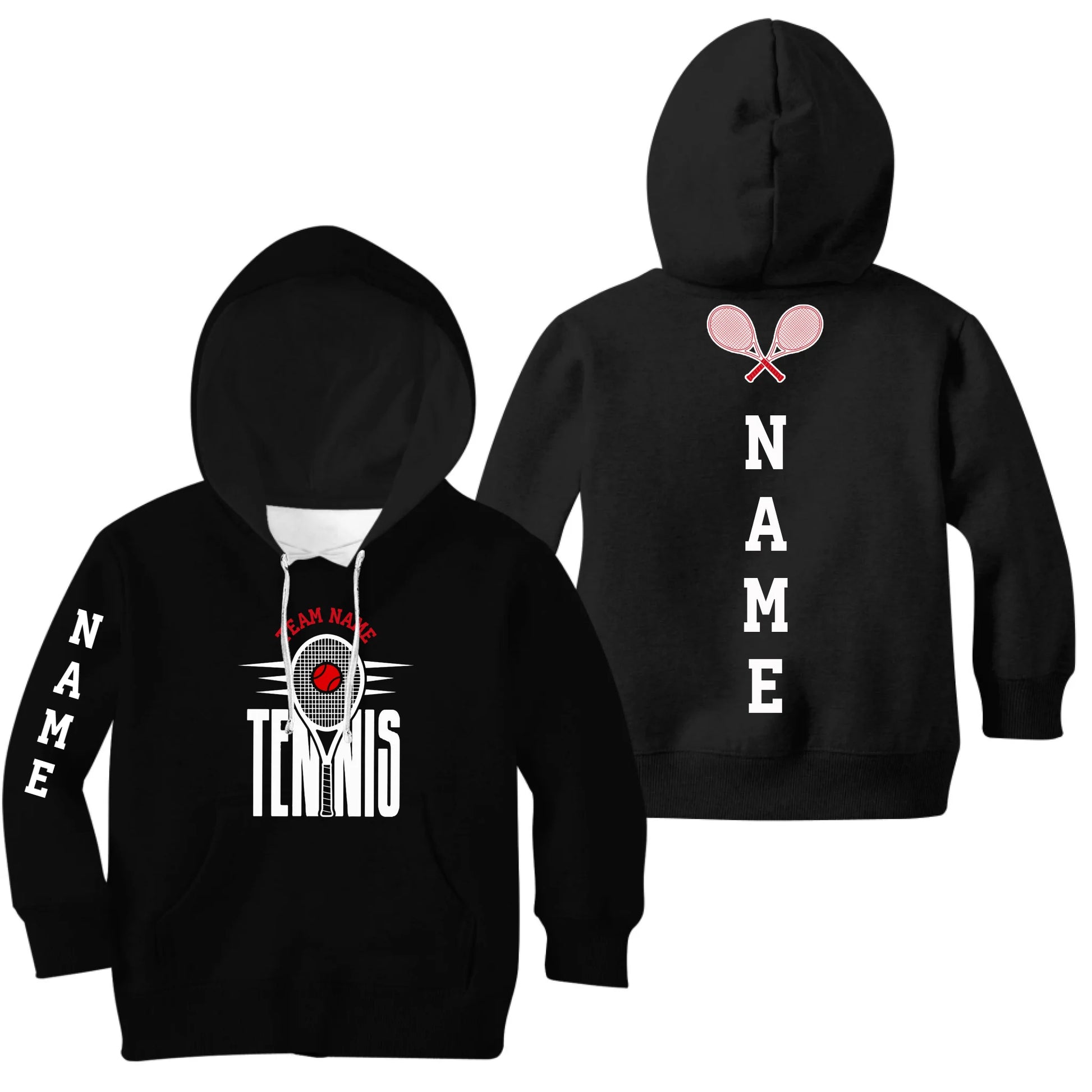 Kids Black Hoodie