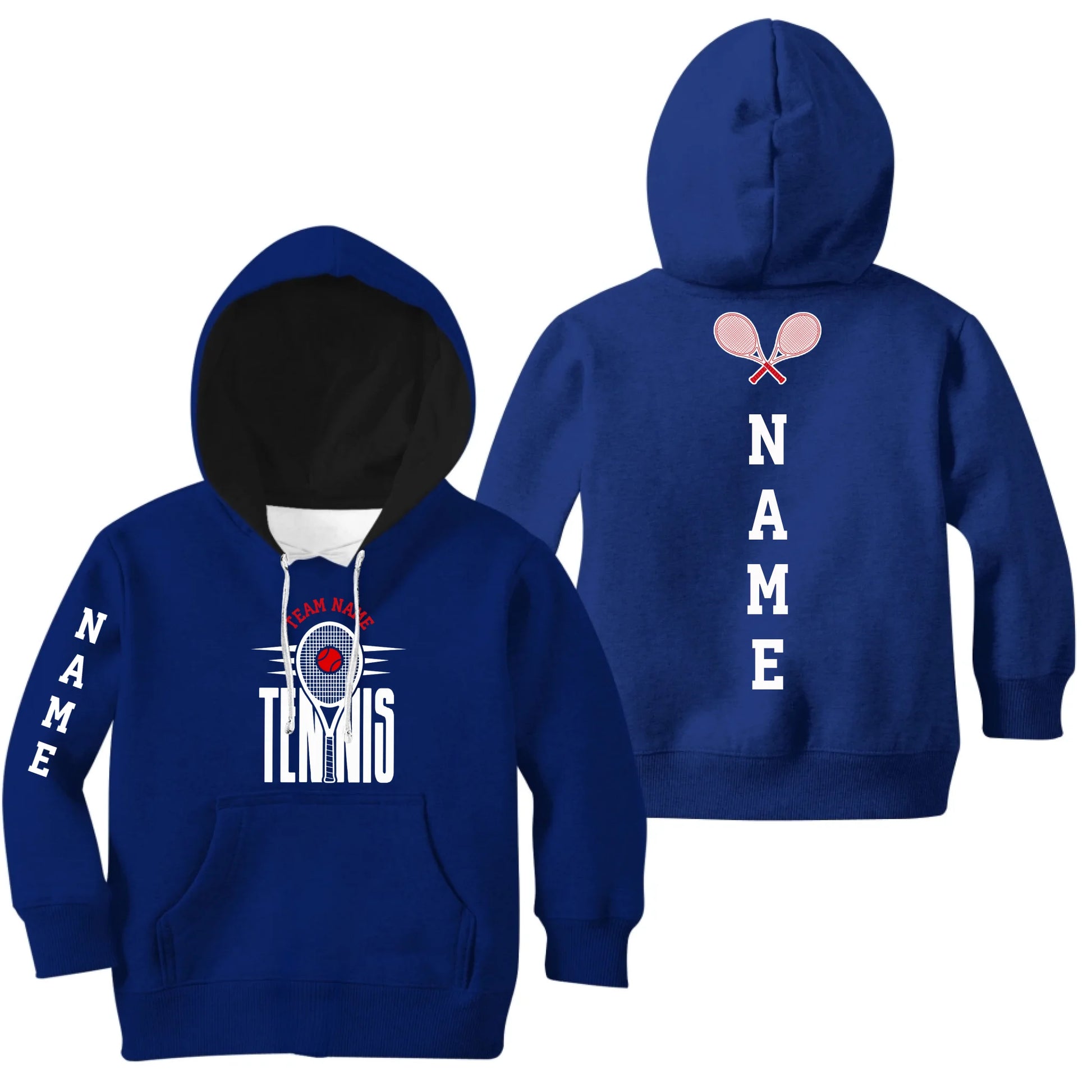 Kids Hoodie-Navy