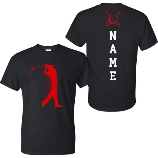 black t-shirt mk