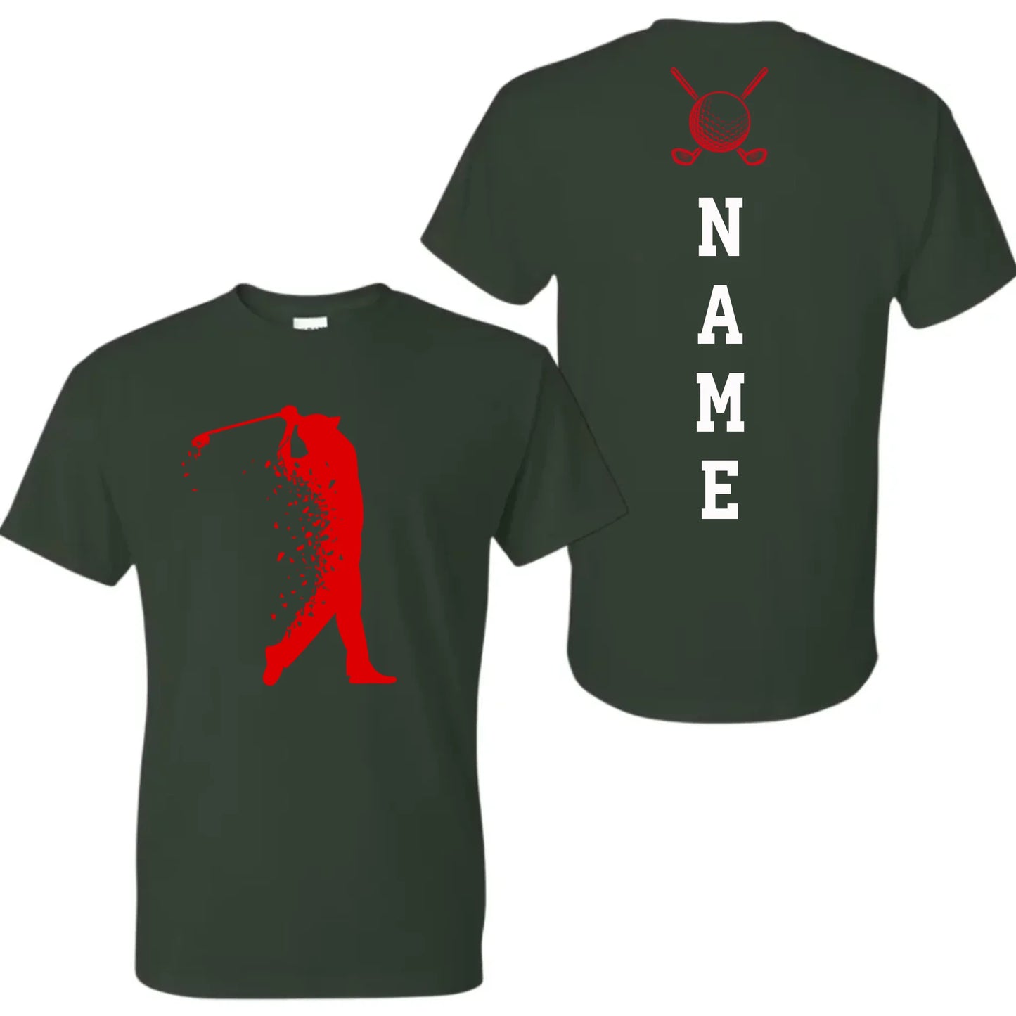 forest green t-shirt mk