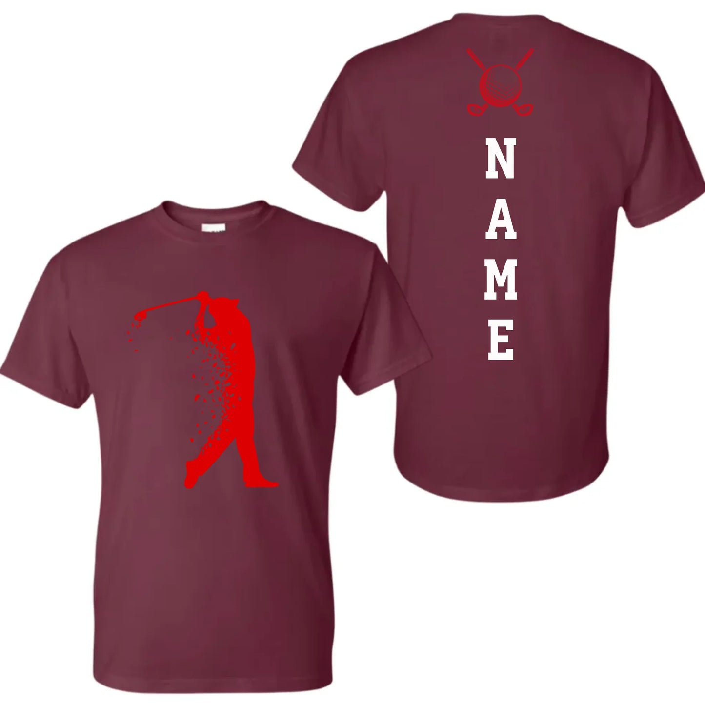 Maroon-mk-t-shirt