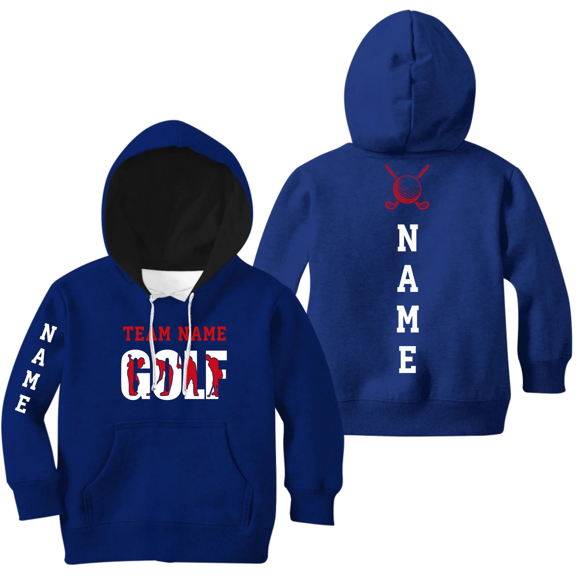 Kids Hoodie-Navy