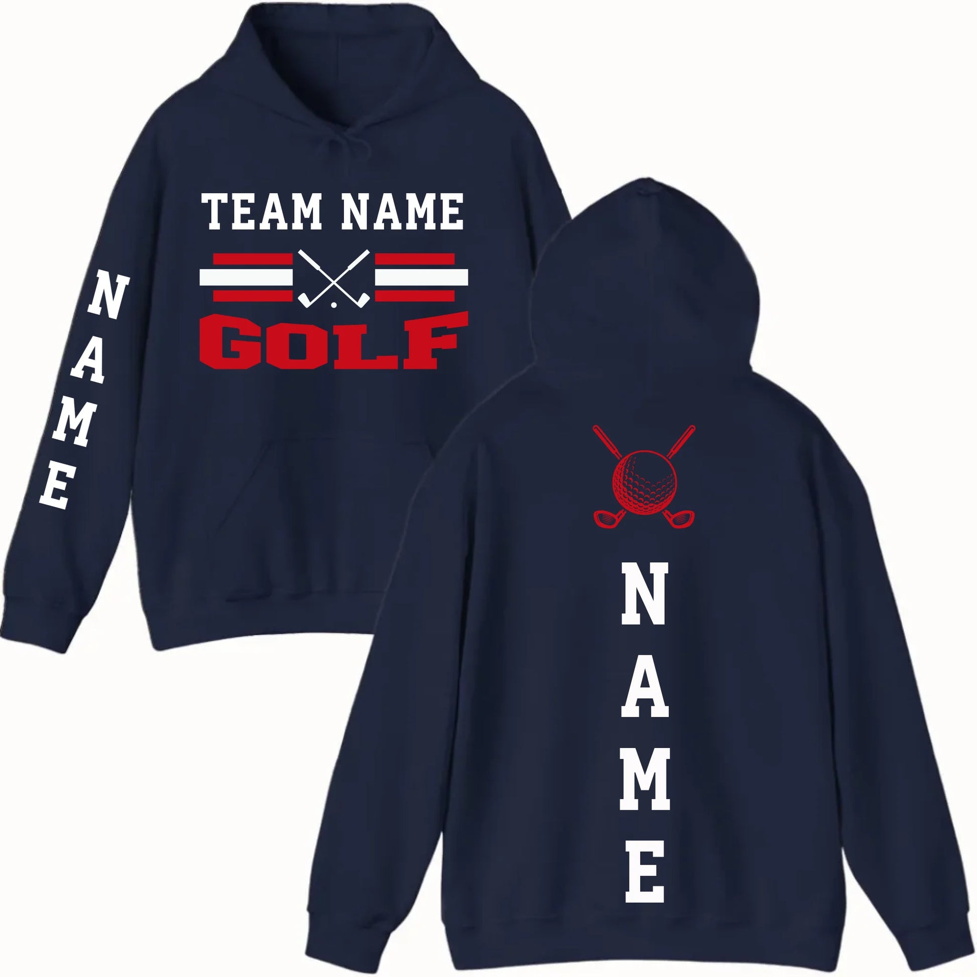 New Hoodie-navy