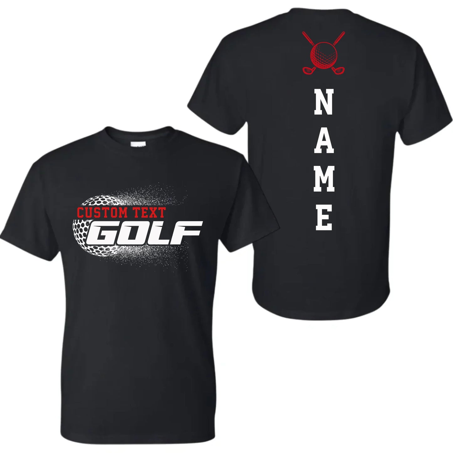 black t-shirt mk