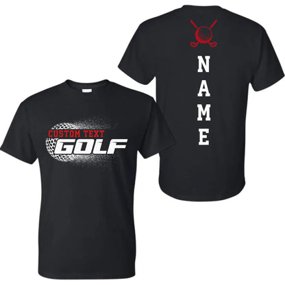 black t-shirt mk