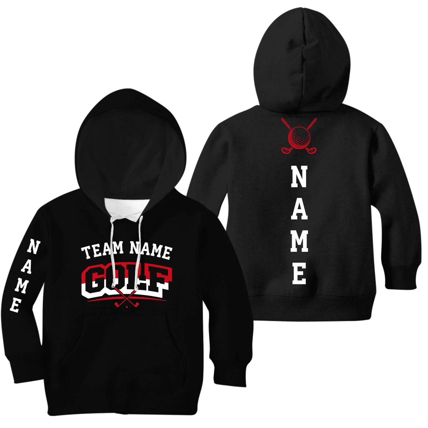 Kids Black Hoodie