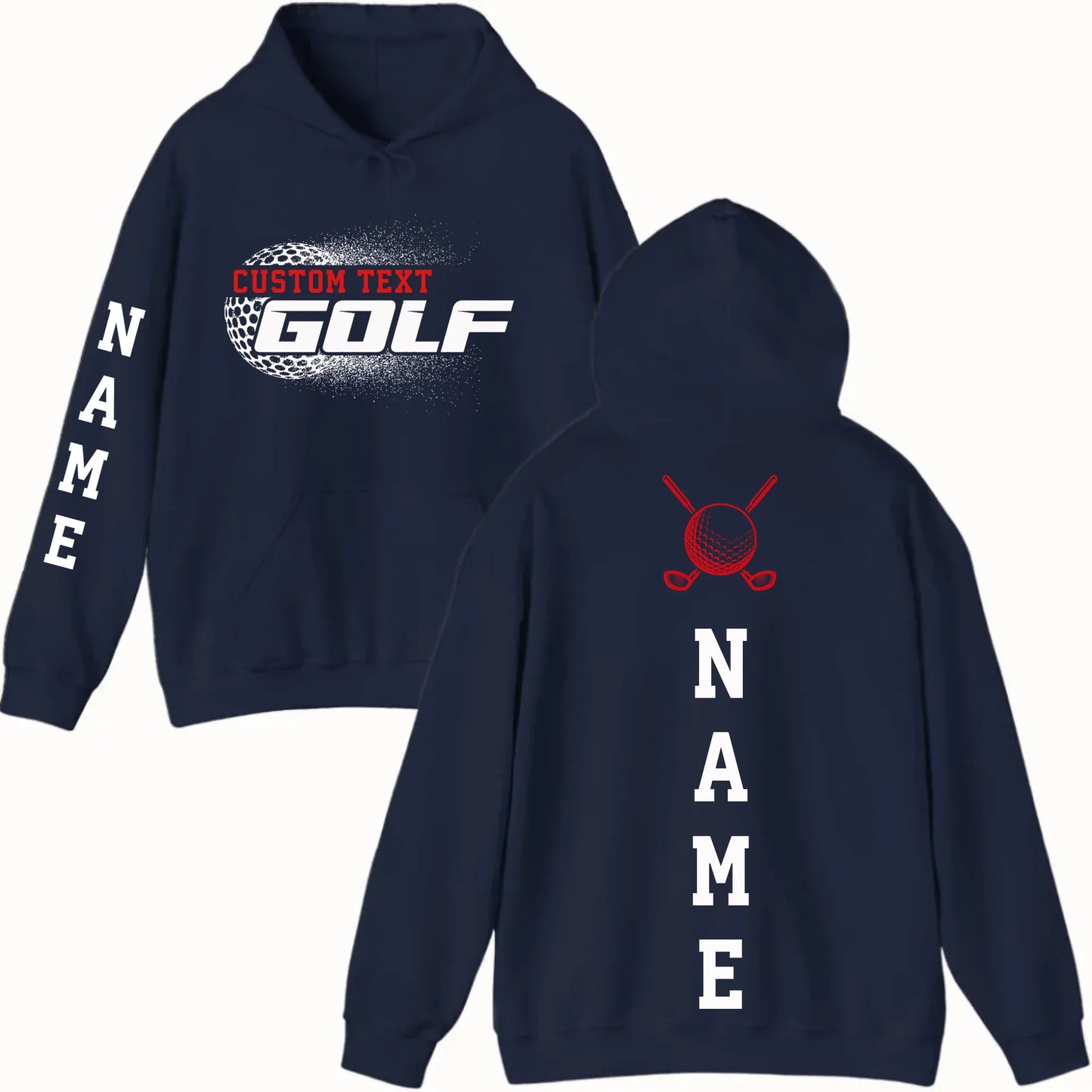 New Hoodie-navy