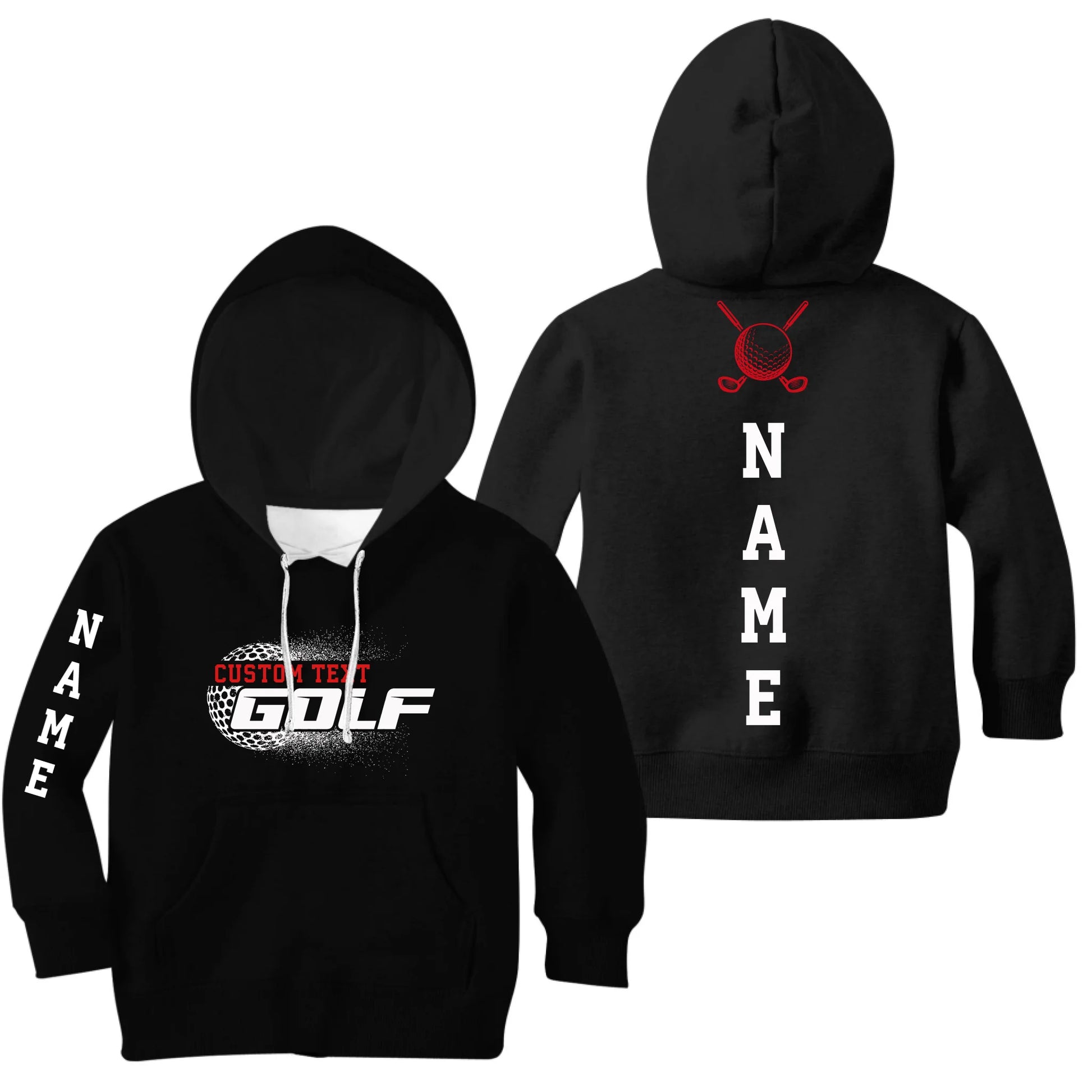 Kids Black Hoodie