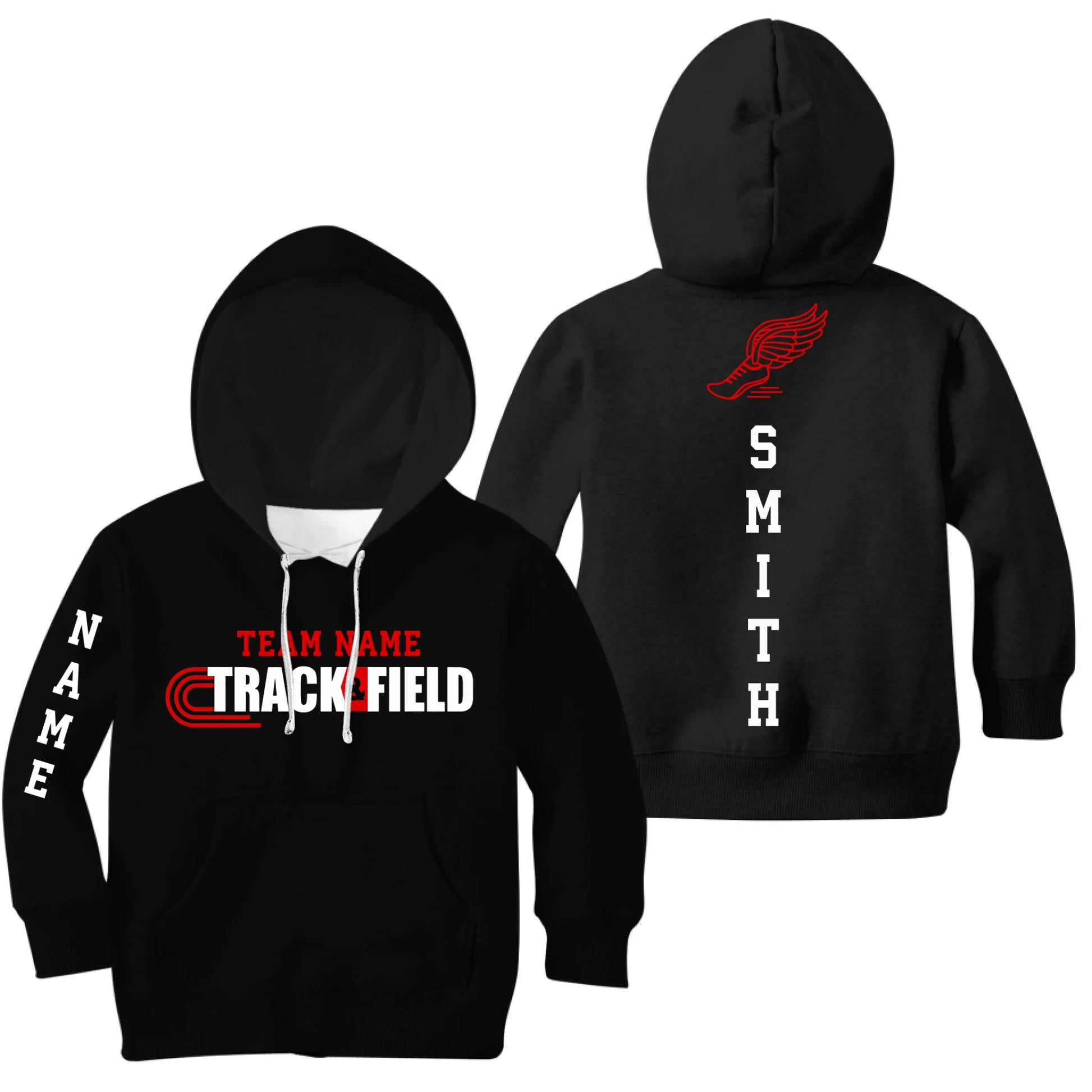 Kids Black Hoodie