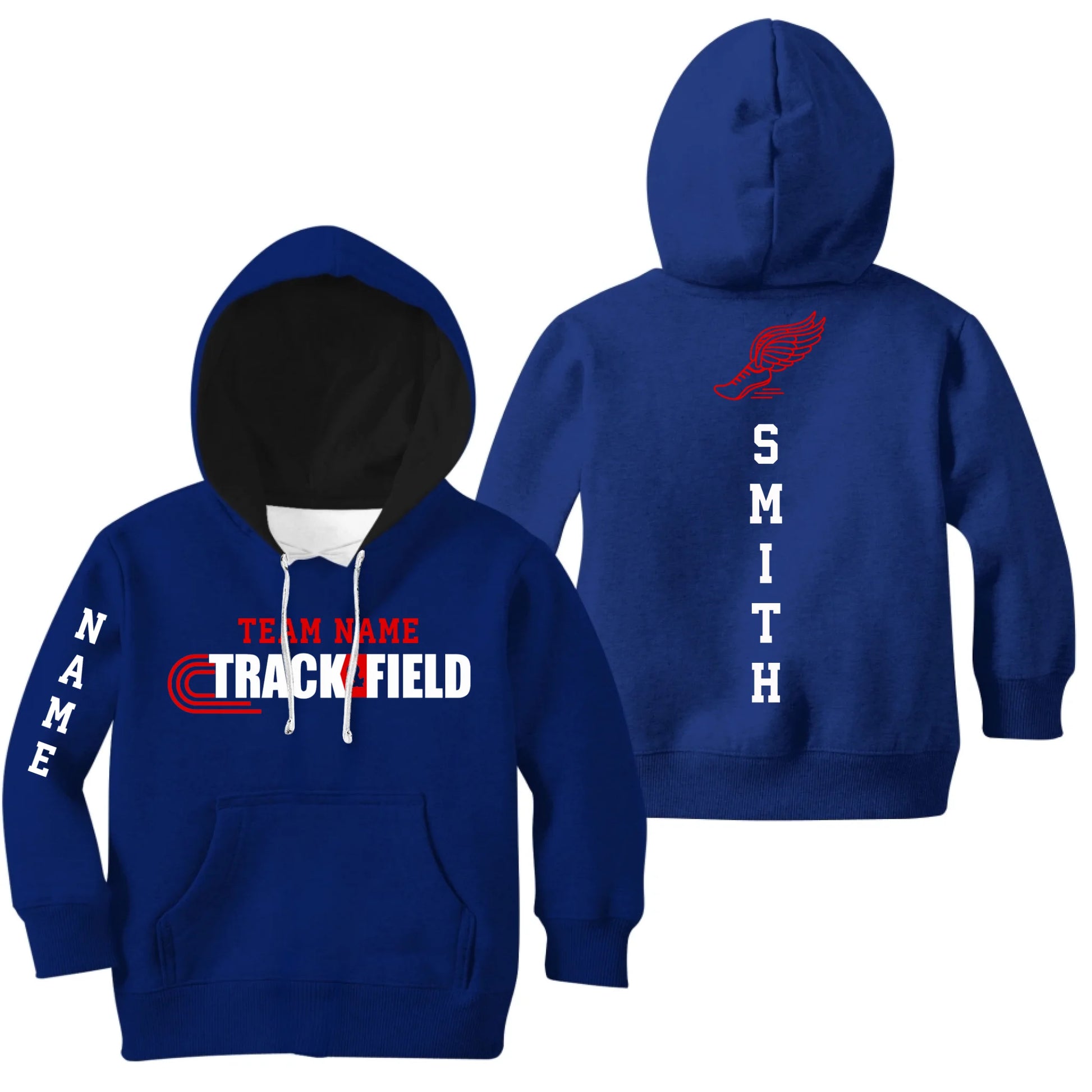 Kids Hoodie-Navy