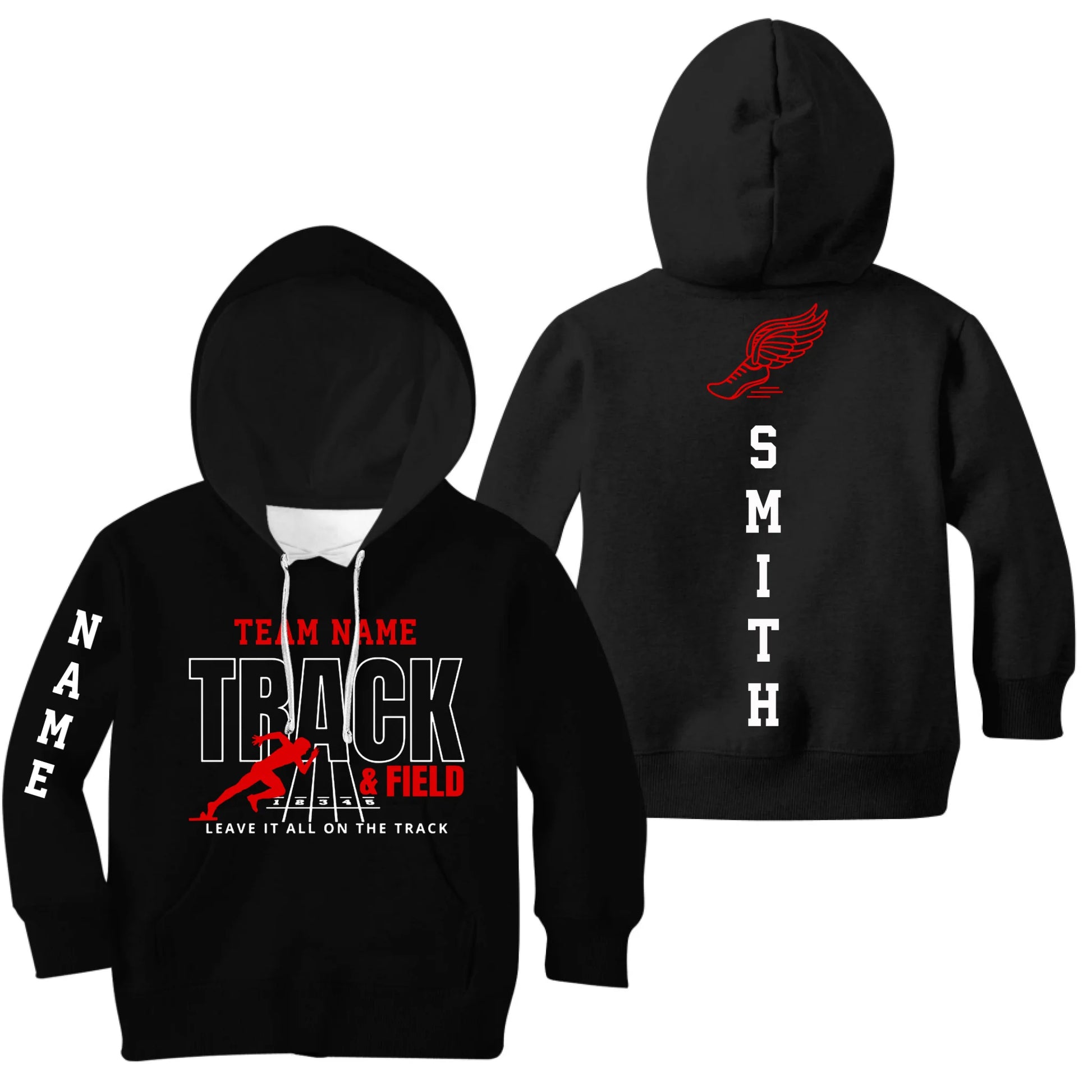 Kids Black Hoodie