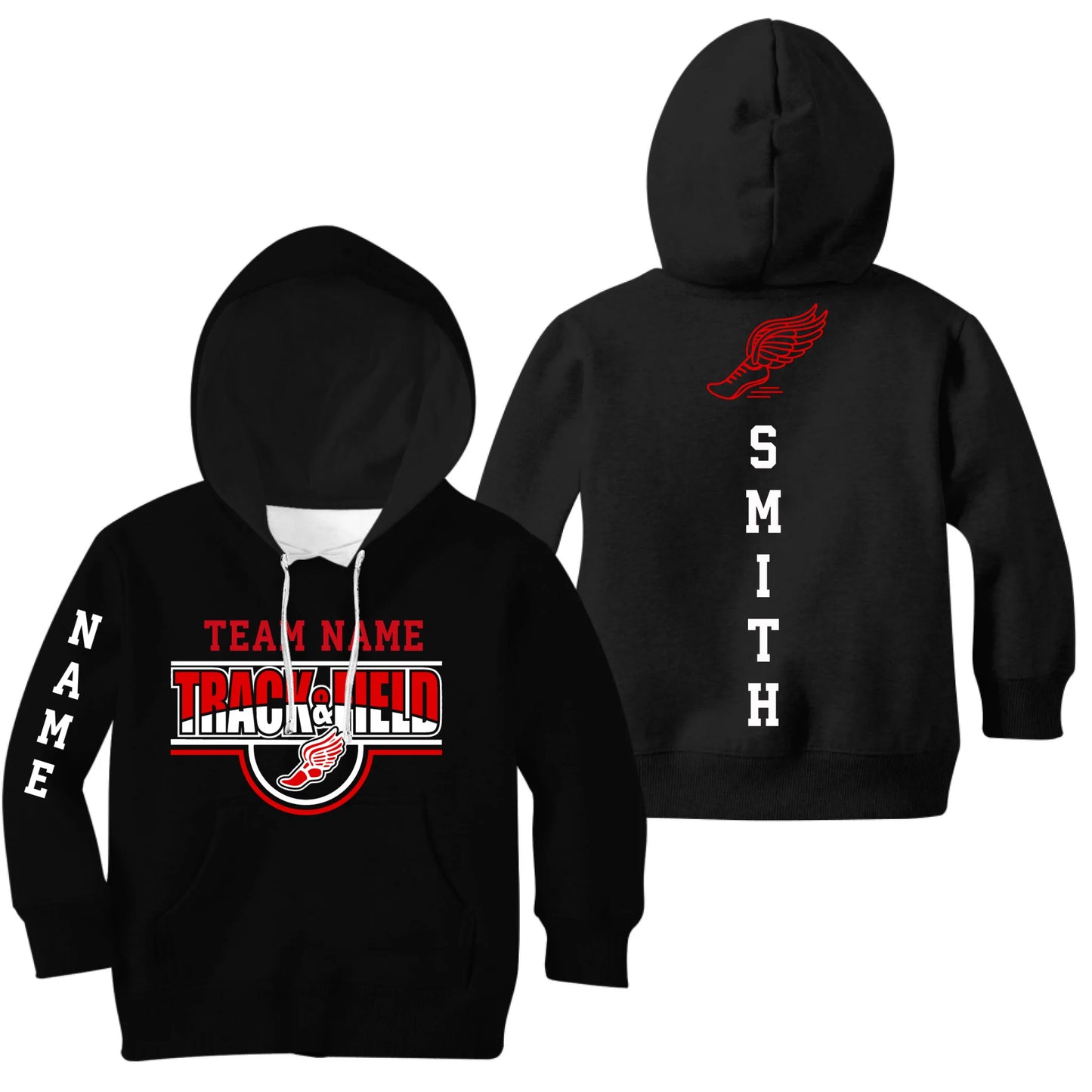 Kids Black Hoodie