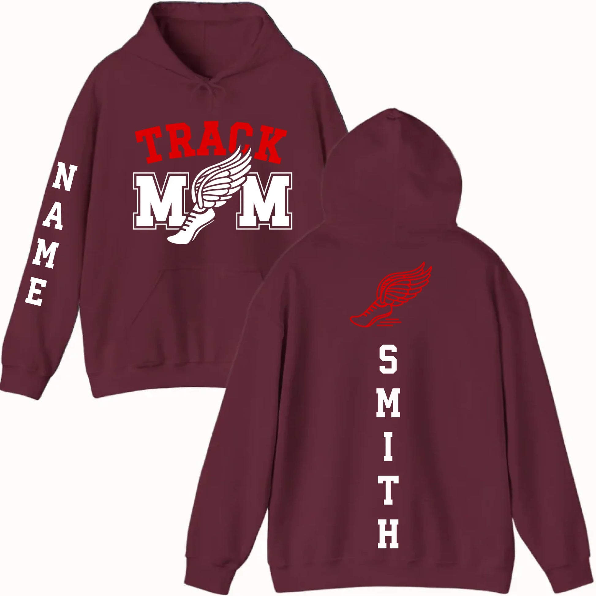 New Hoodie-Maroon