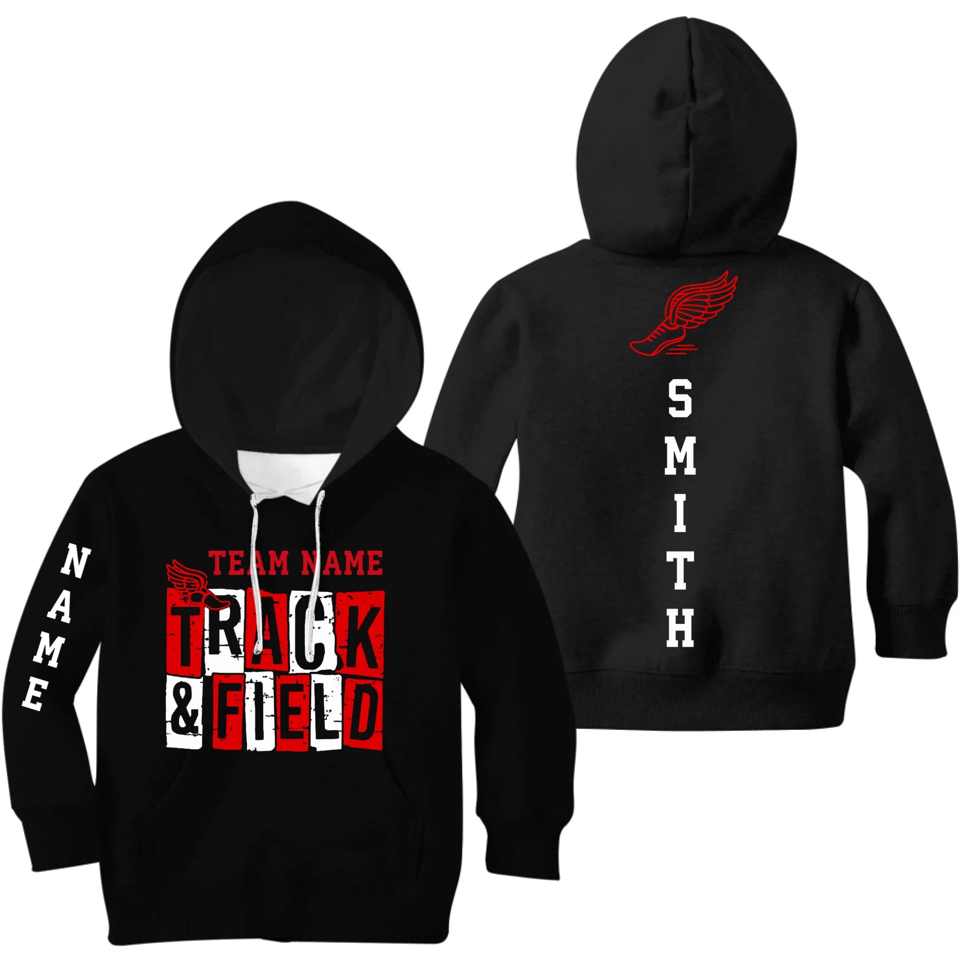 Kids Black Hoodie