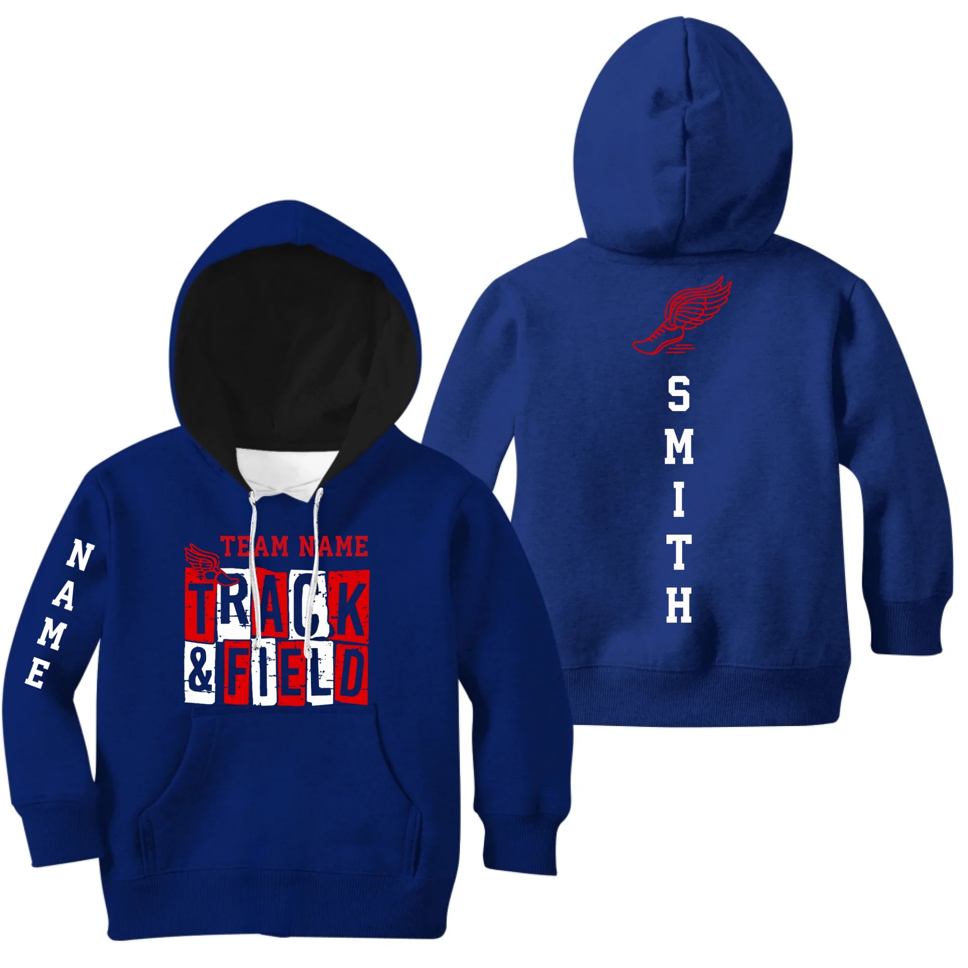 Kids Hoodie-Navy
