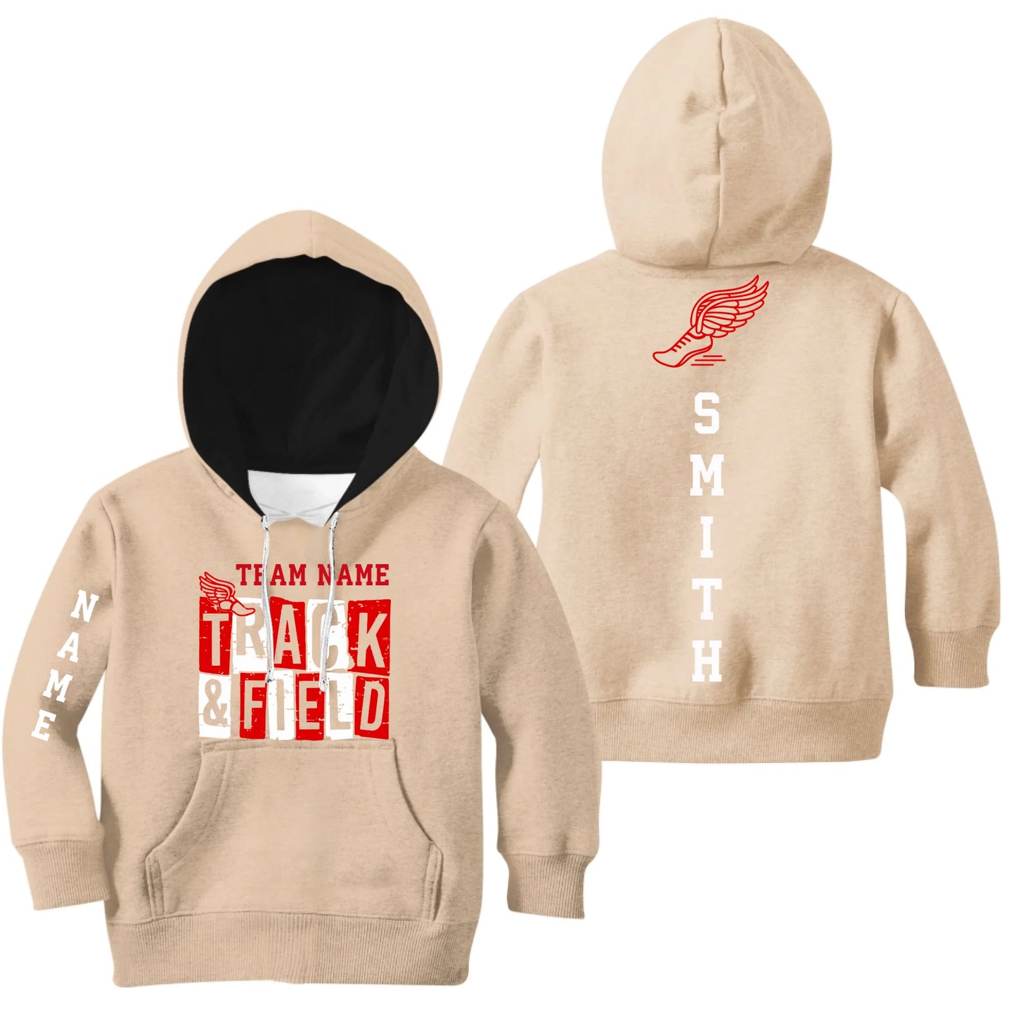 Kids Hoodie Sand