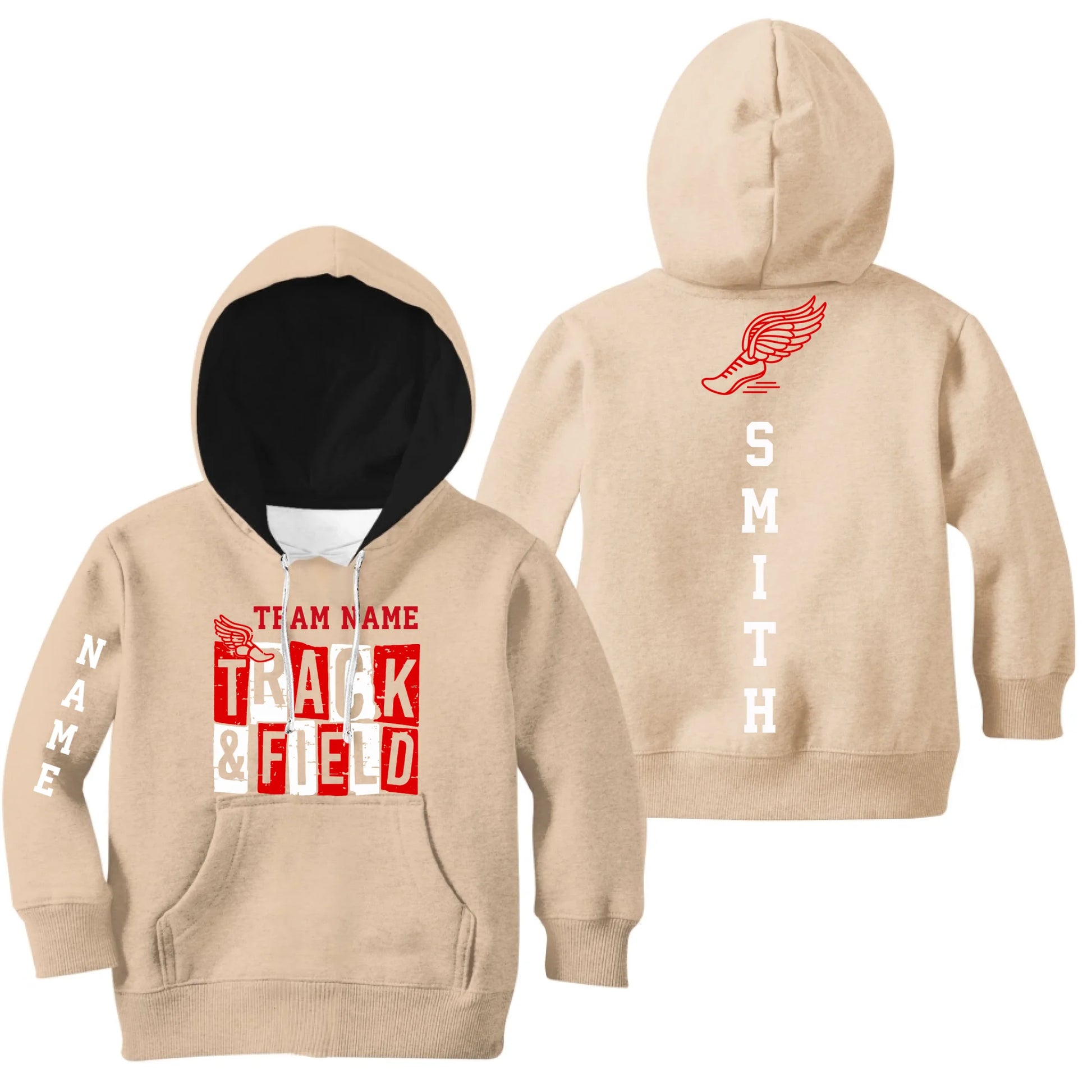 Kids Hoodie Sand